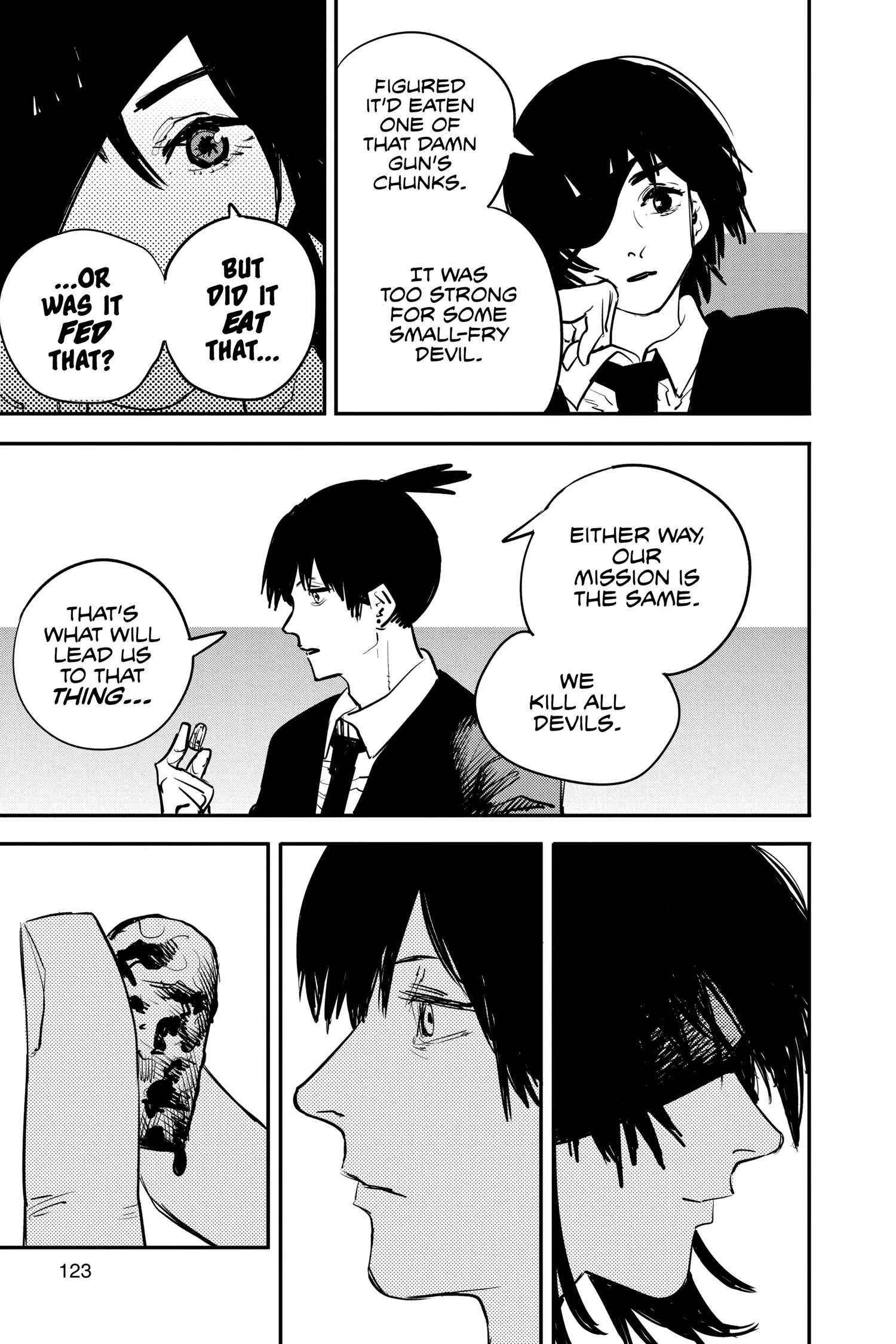 Chainsaw Man Manga — Chapter Vol 2 — Page 120