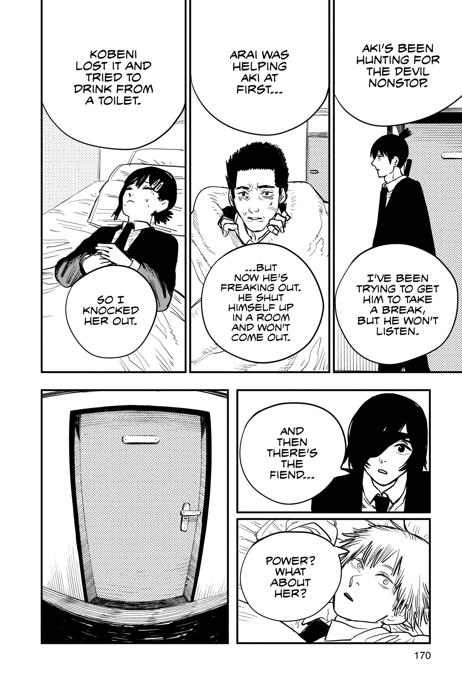 Chainsaw Man Manga — Chapter Vol 2 — Page 166