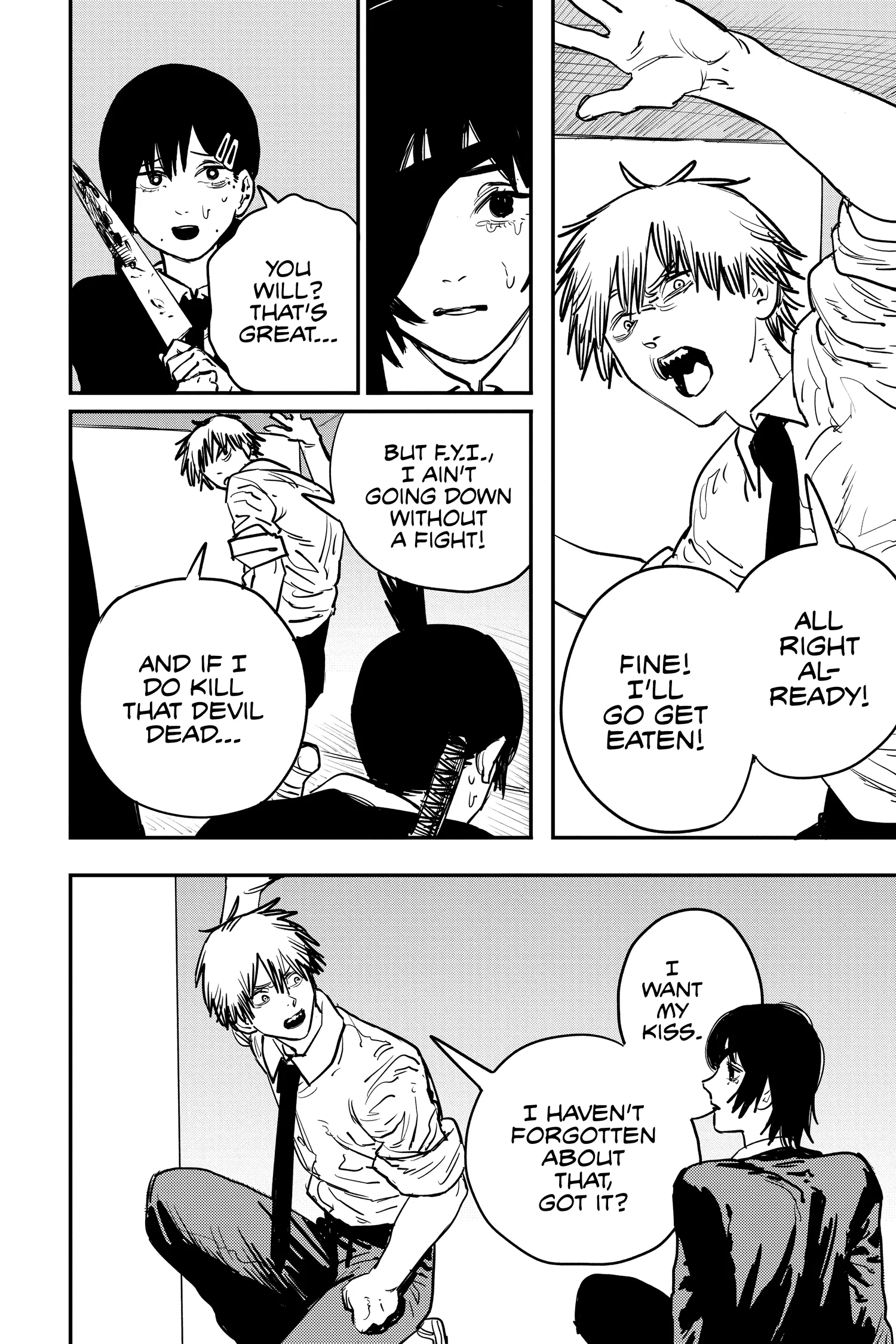 Chainsaw Man Manga — Chapter Vol 3 — Page 34