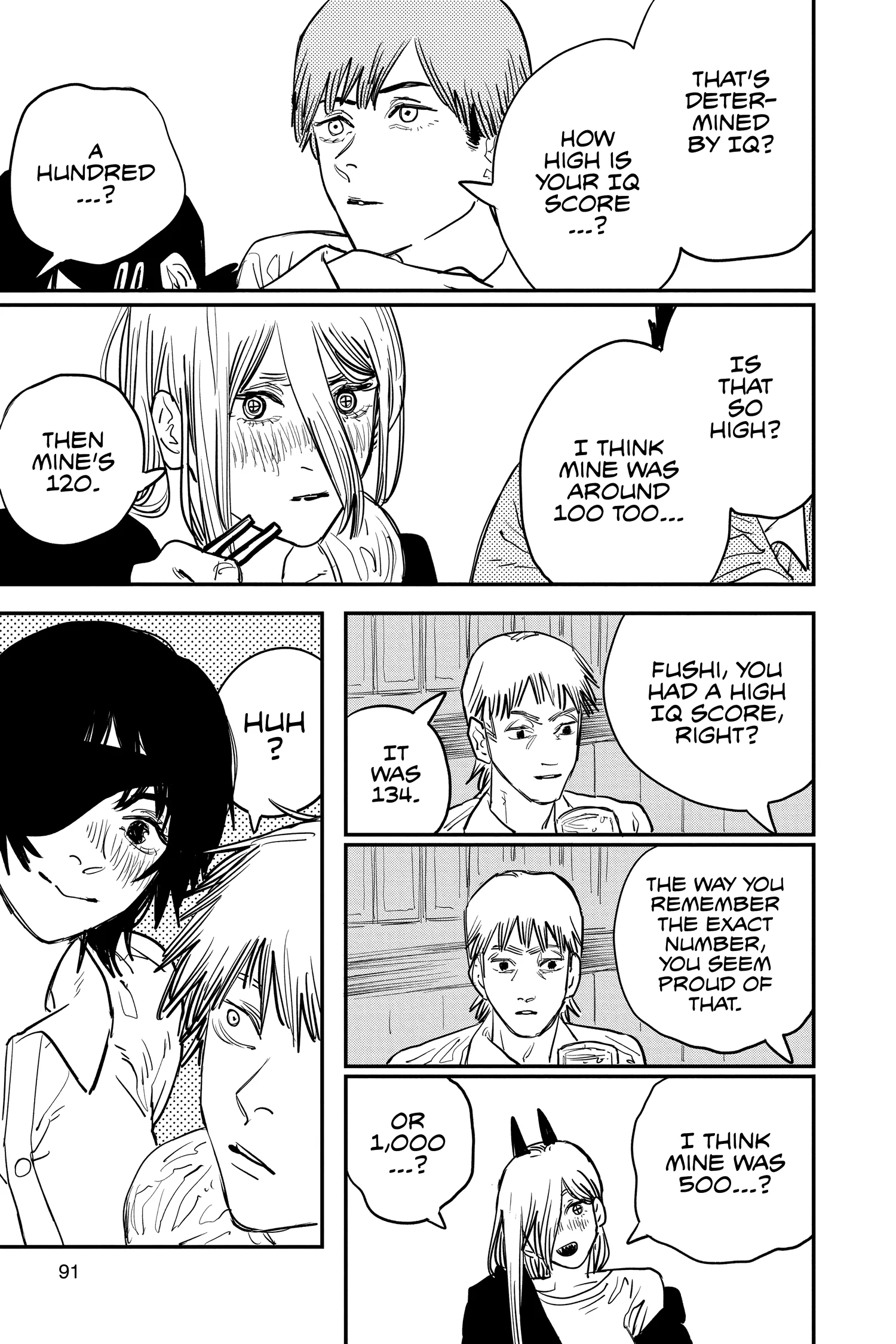 Chainsaw Man Manga — Chapter Vol 3 — Page 89