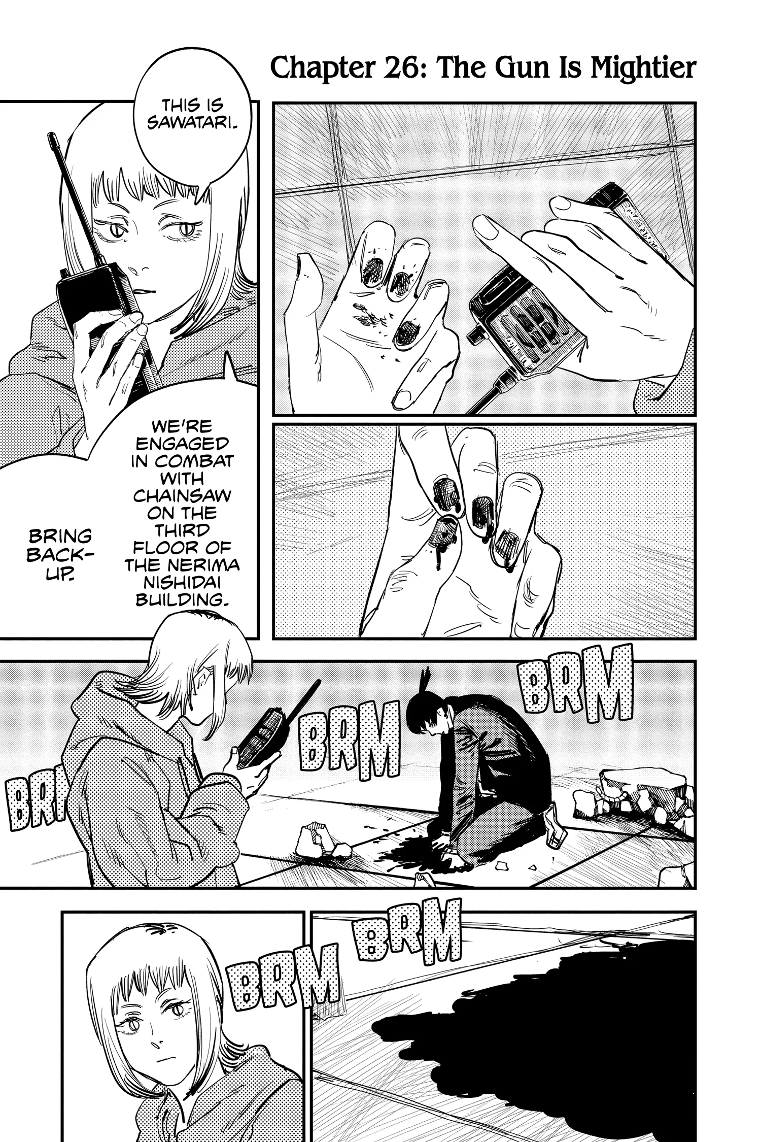 Chainsaw Man Manga β Chapter Vol 4 β Page 8