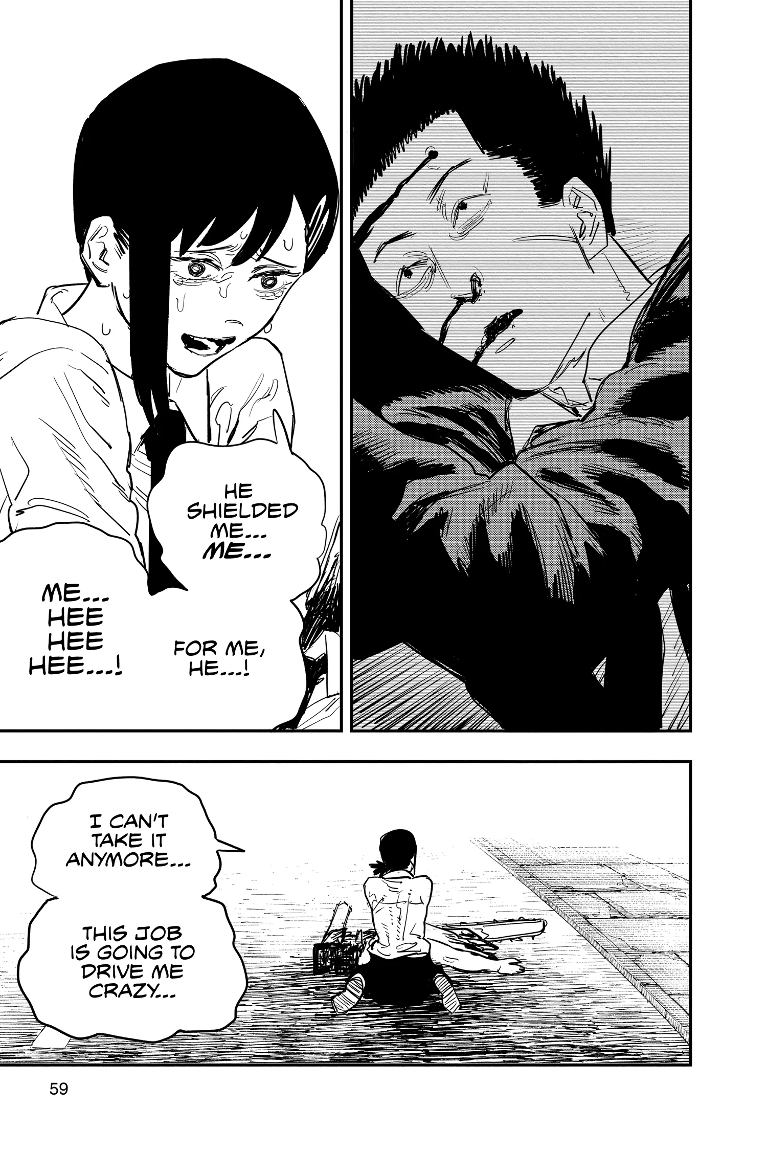 Chainsaw Man Manga β Chapter Vol 4 β Page 59