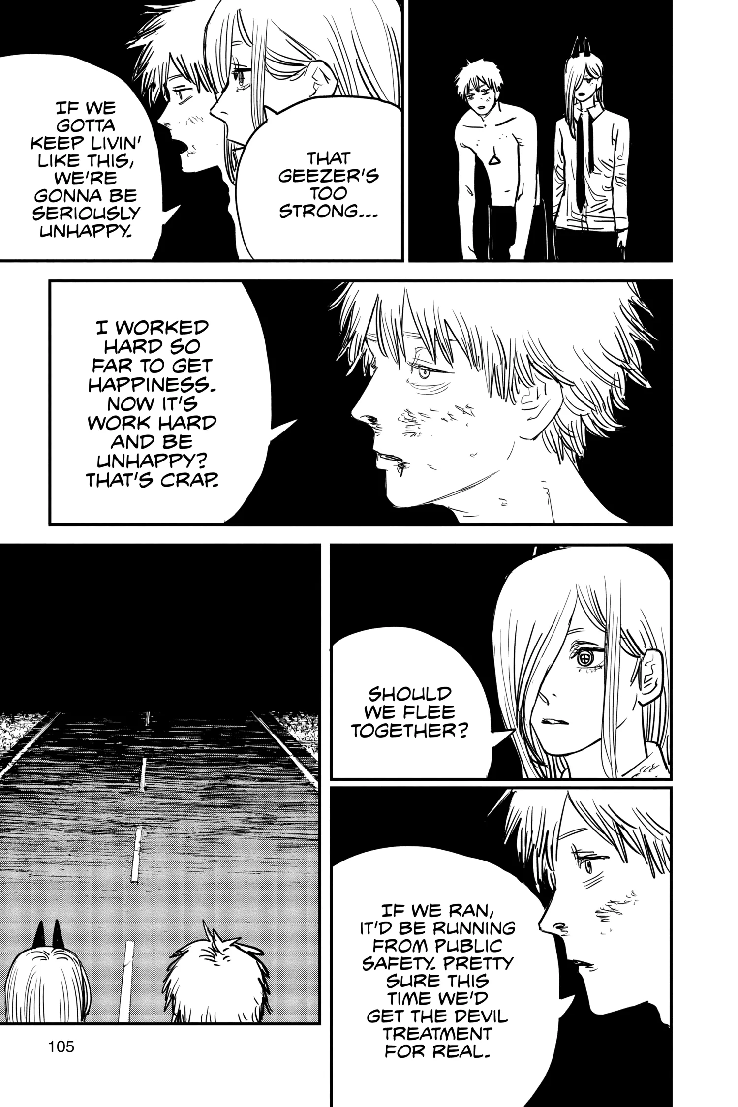 Chainsaw Man Manga β Chapter Vol 4 β Page 105
