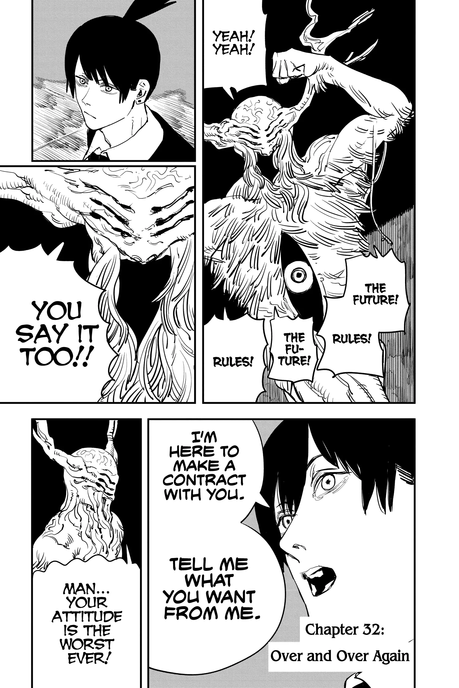 Chainsaw Man Manga β Chapter Vol 4 β Page 129