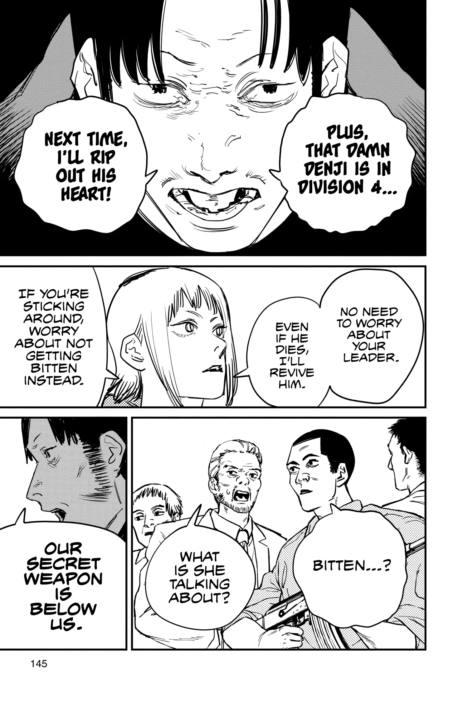 Chainsaw Man Manga β Chapter Vol 4 β Page 145