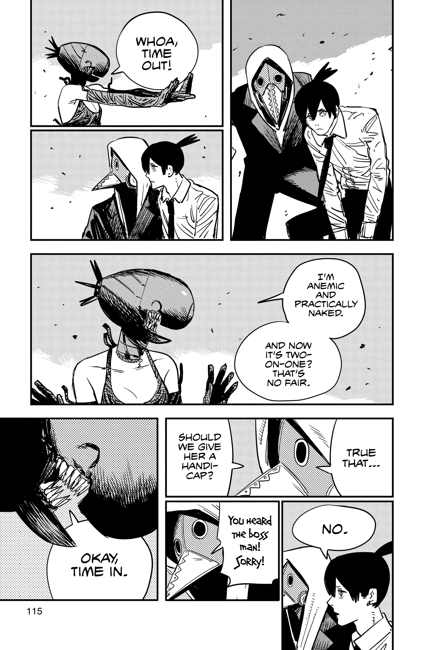 Chainsaw Man Manga — Chapter Vol 6 — Page 114
