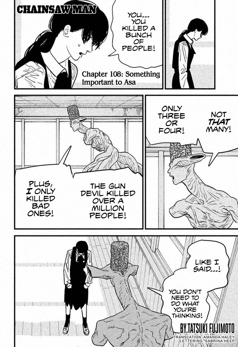 Chainsaw Man Manga β Chapter 108 β Page 1