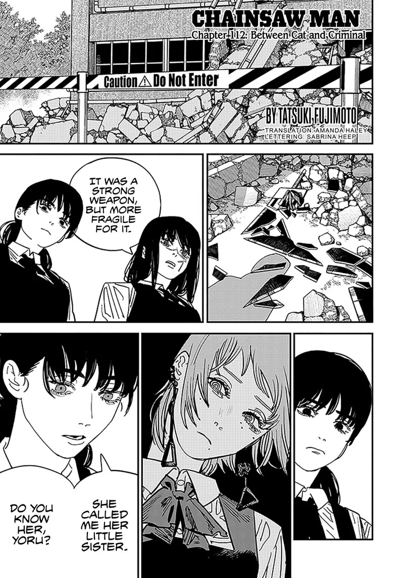 Chainsaw Man Manga β Chapter 112 β Page 1