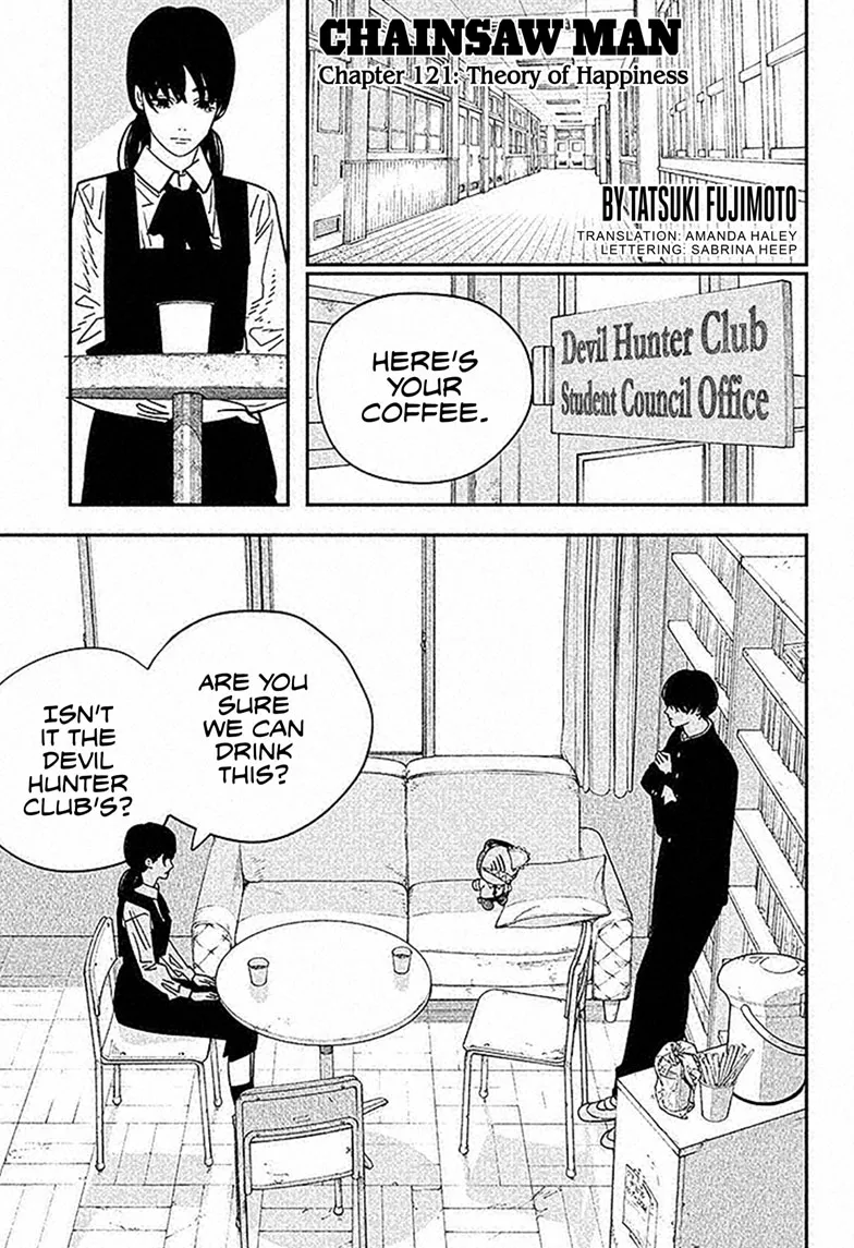Chainsaw Man Manga β Chapter 121 β Page 1