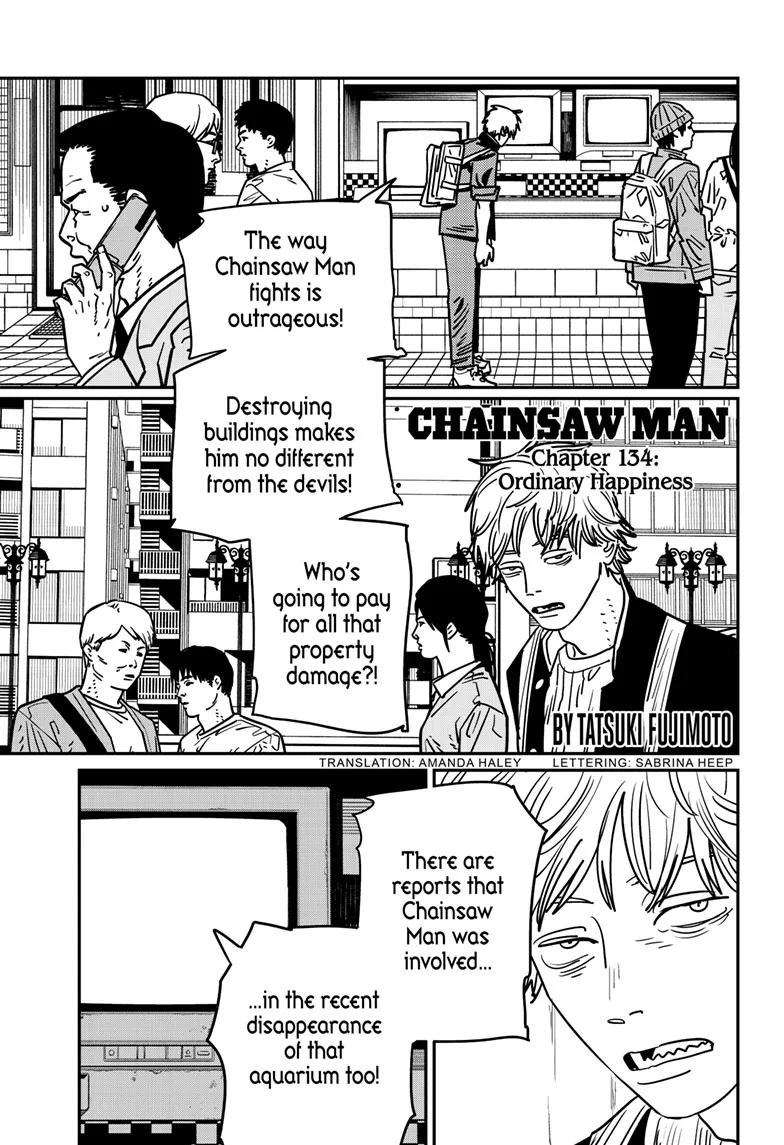 Chainsaw Man Manga β Chapter 134 β Page 1