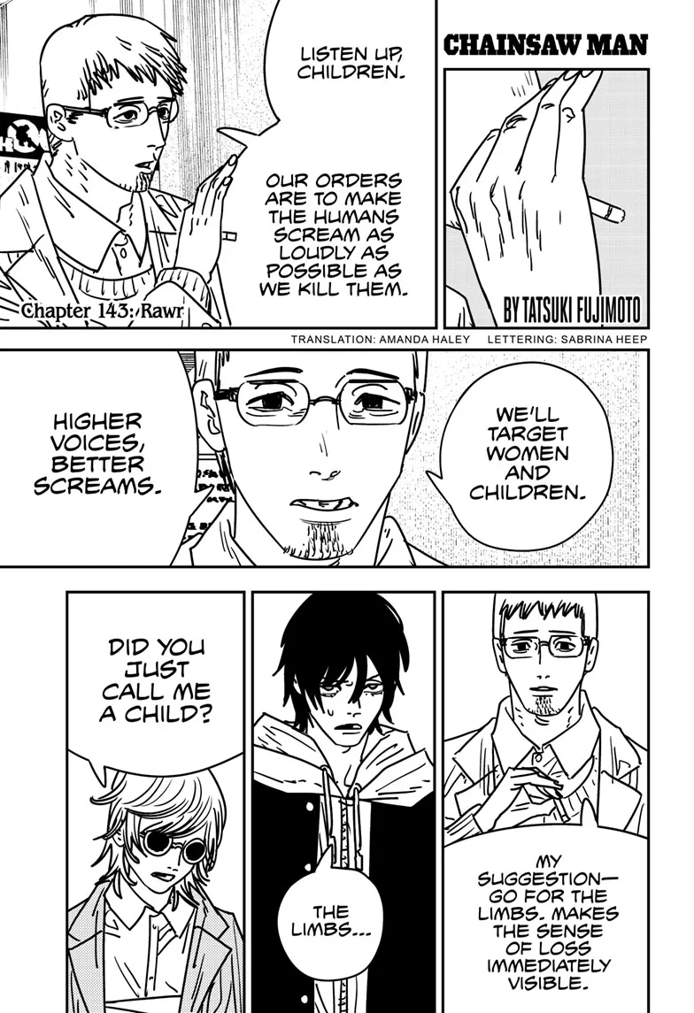 Chainsaw Man Manga — Chapter 143 — Page 1
