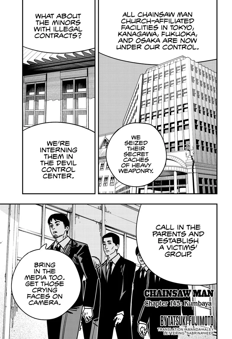 Chainsaw Man Manga — Chapter 145 — Page 1