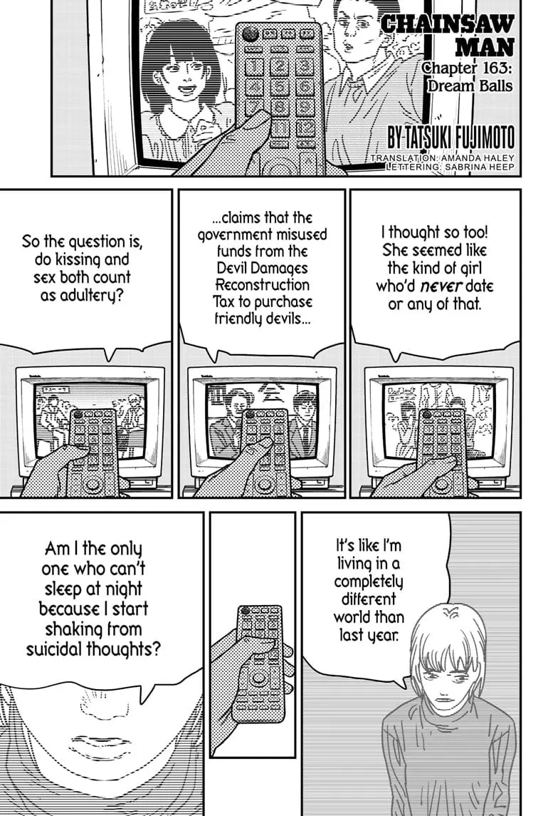 Chainsaw Man Manga β Chapter 163 β Page 1