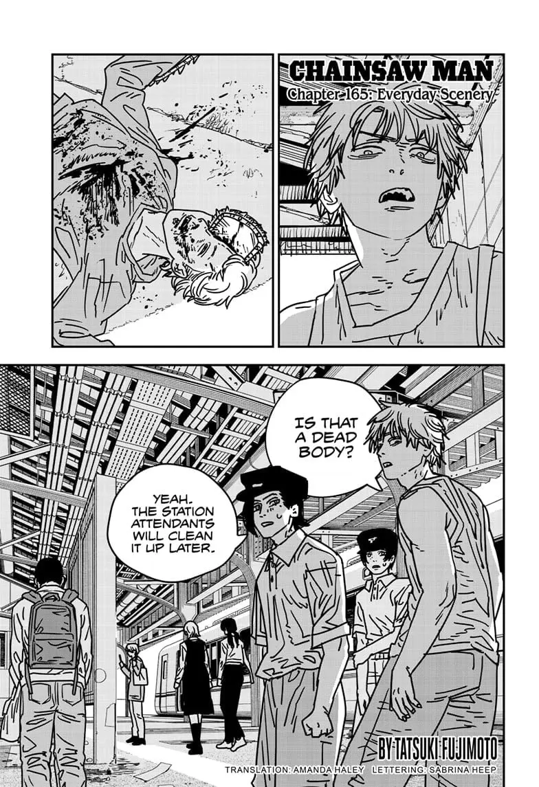 Chainsaw Man Manga — Chapter 165 — Page 1