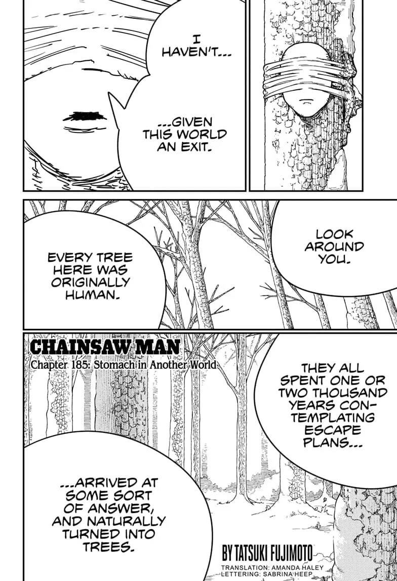 Chainsaw Man Manga β Chapter 185 β Page 1