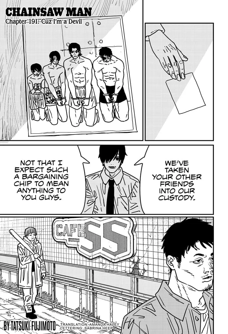 Chainsaw Man Manga β Chapter 191 β Page 1