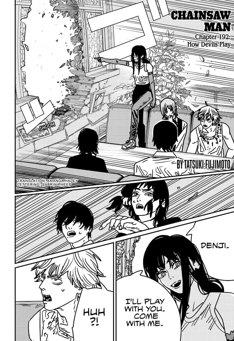 Chainsaw Man Manga β Chapter 192 β Page 1