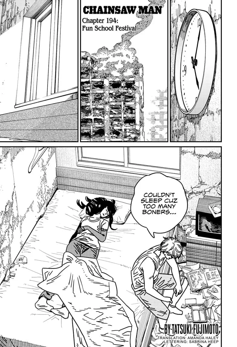Chainsaw Man Manga β Chapter 194 β Page 1