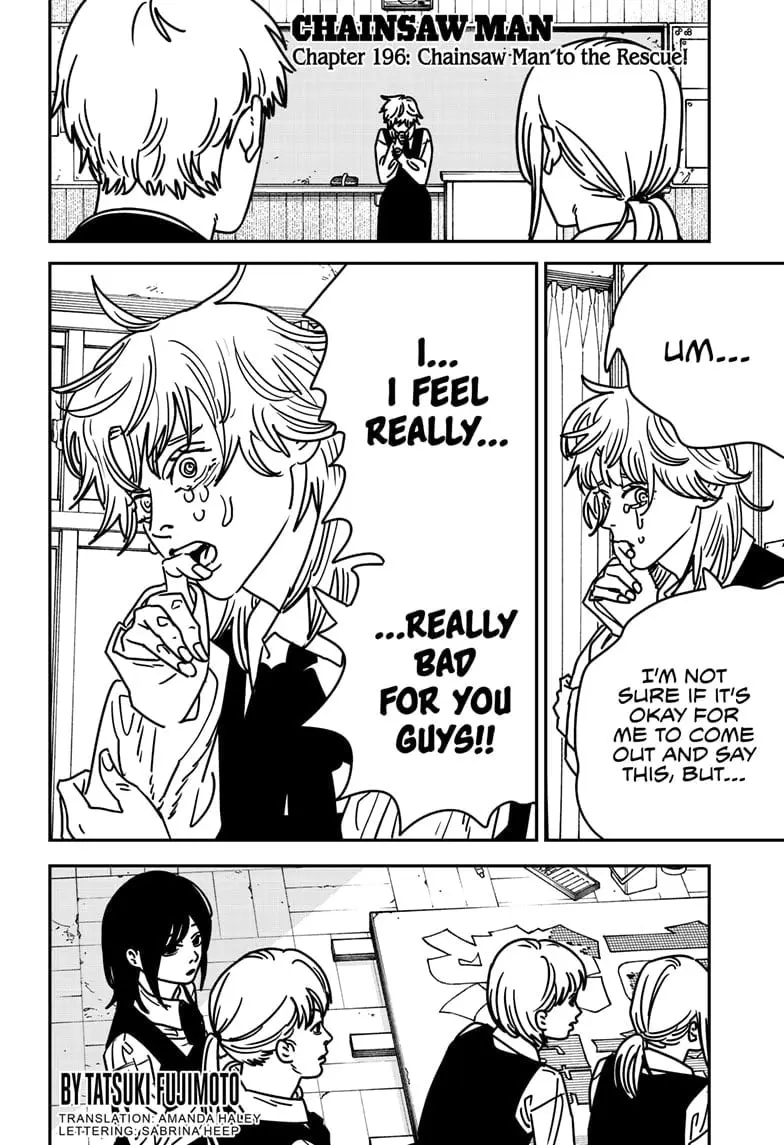 Chainsaw Man Manga β Chapter 196 β Page 1