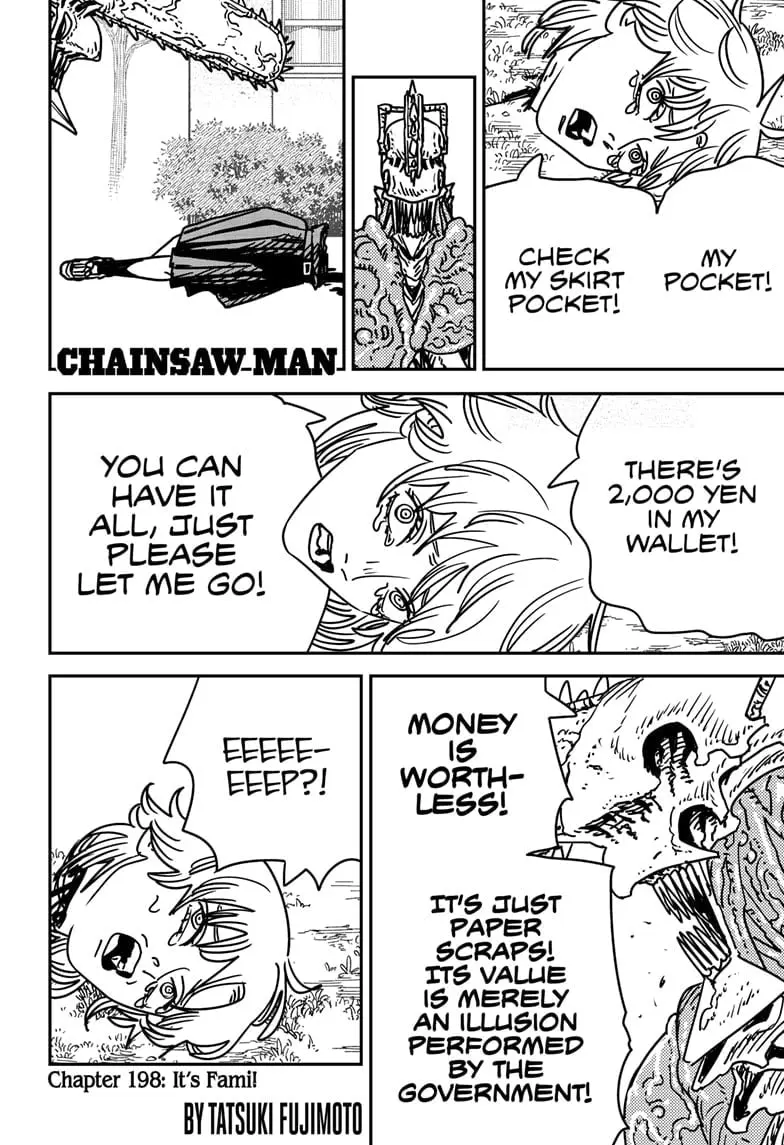 Chainsaw Man Manga β Chapter 198 β Page 1