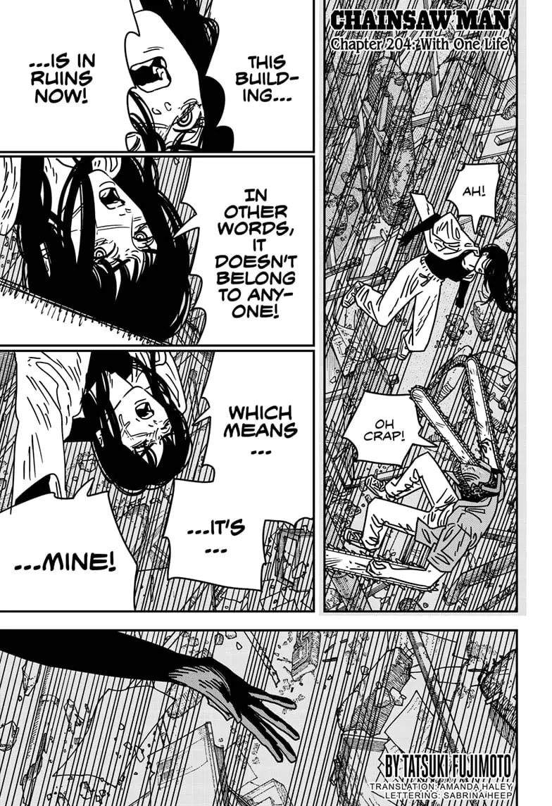 Chainsaw Man Manga β Chapter 204 β Page 1