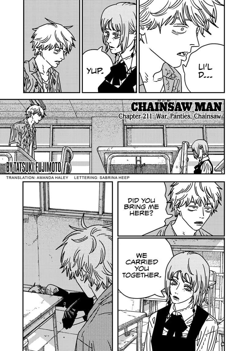 Chainsaw Man Manga β Chapter 211 β Page 1
