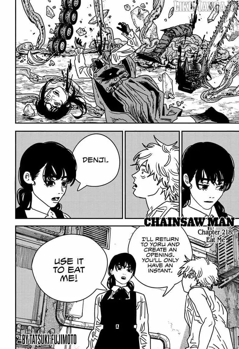 Chainsaw Man Manga — Chapter 218 — Page 1