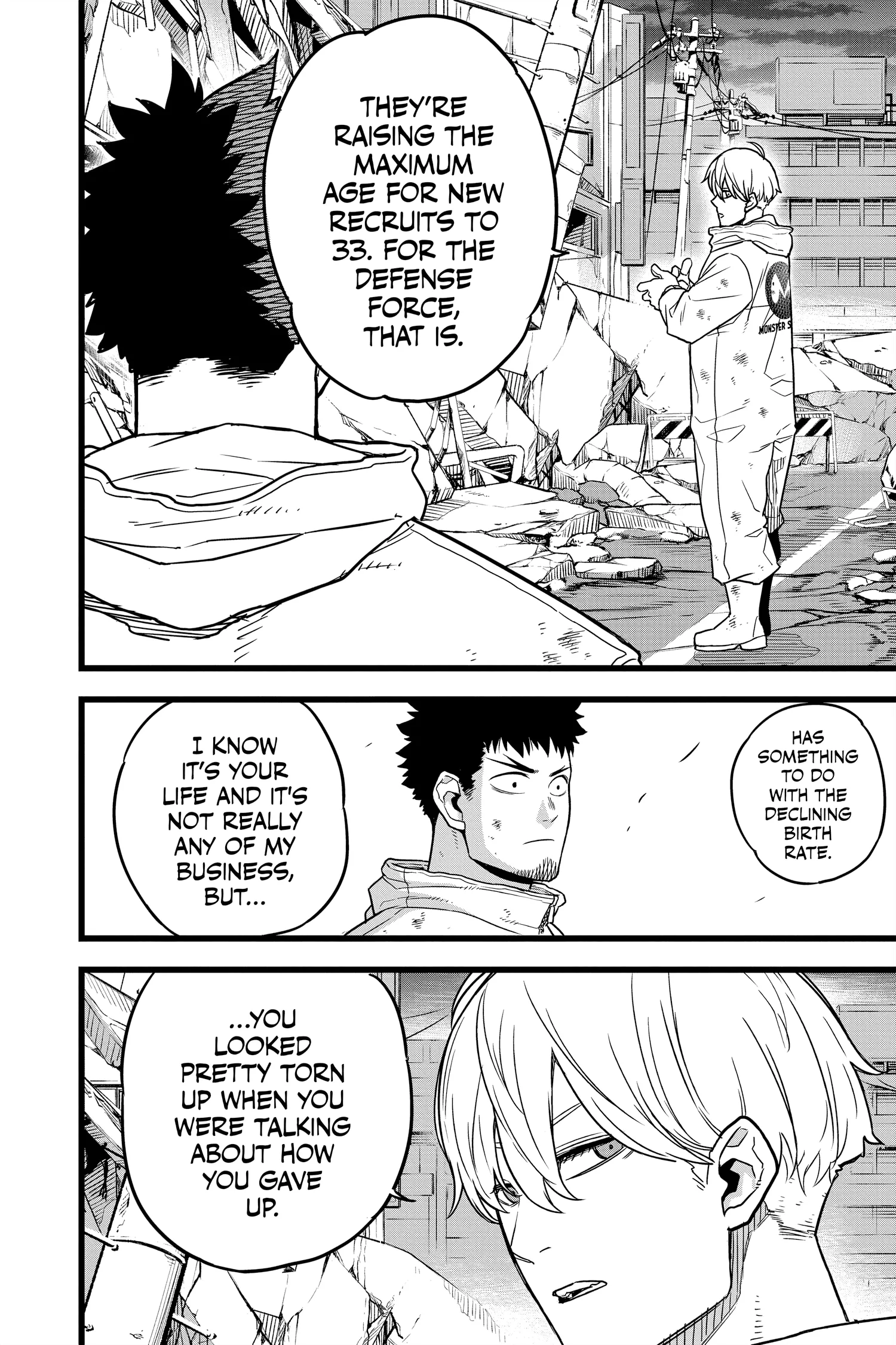 Kaiju No 8 Manga β Chapter Vol 1 β Page 27