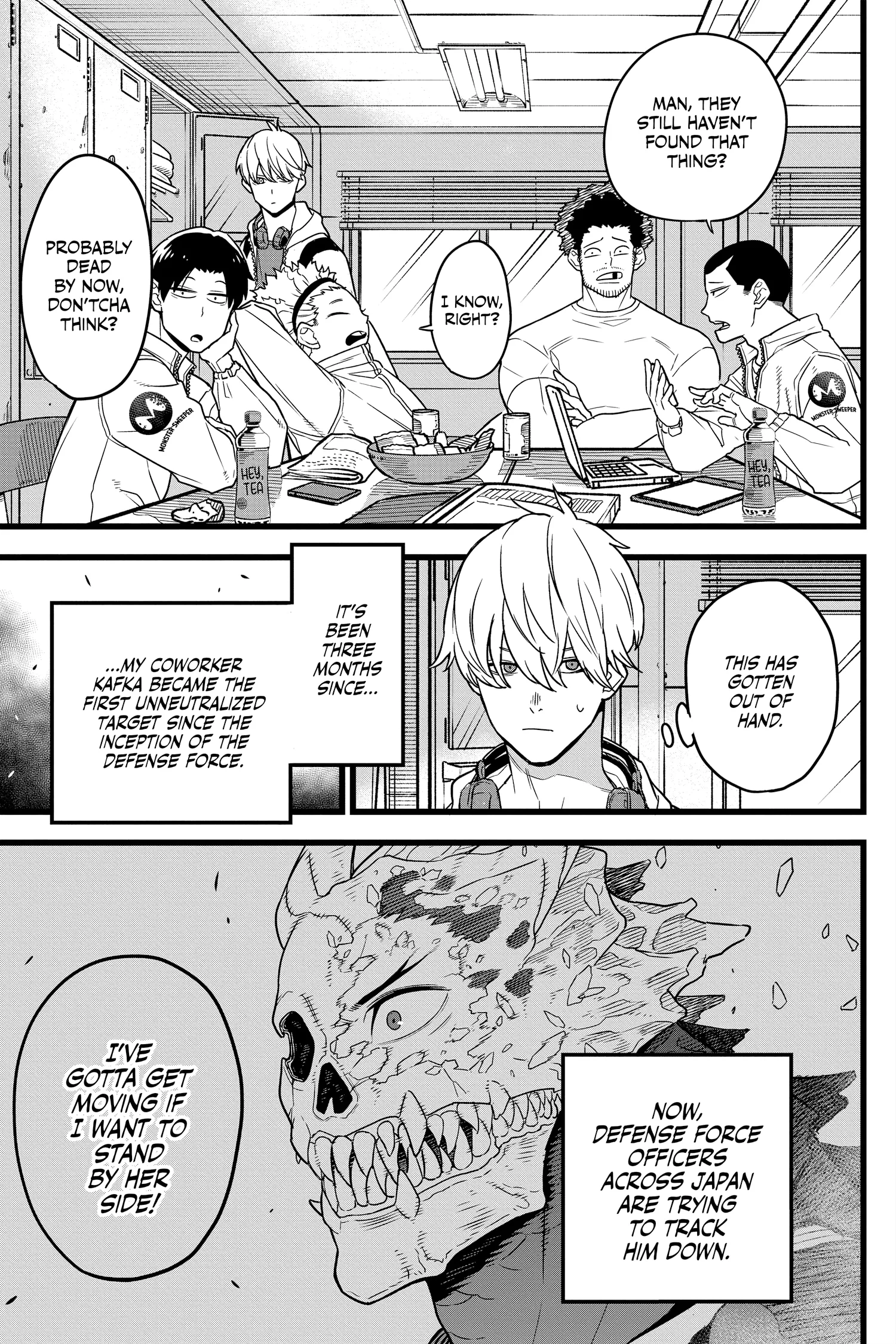 Kaiju No 8 Manga β Chapter Vol 1 β Page 92