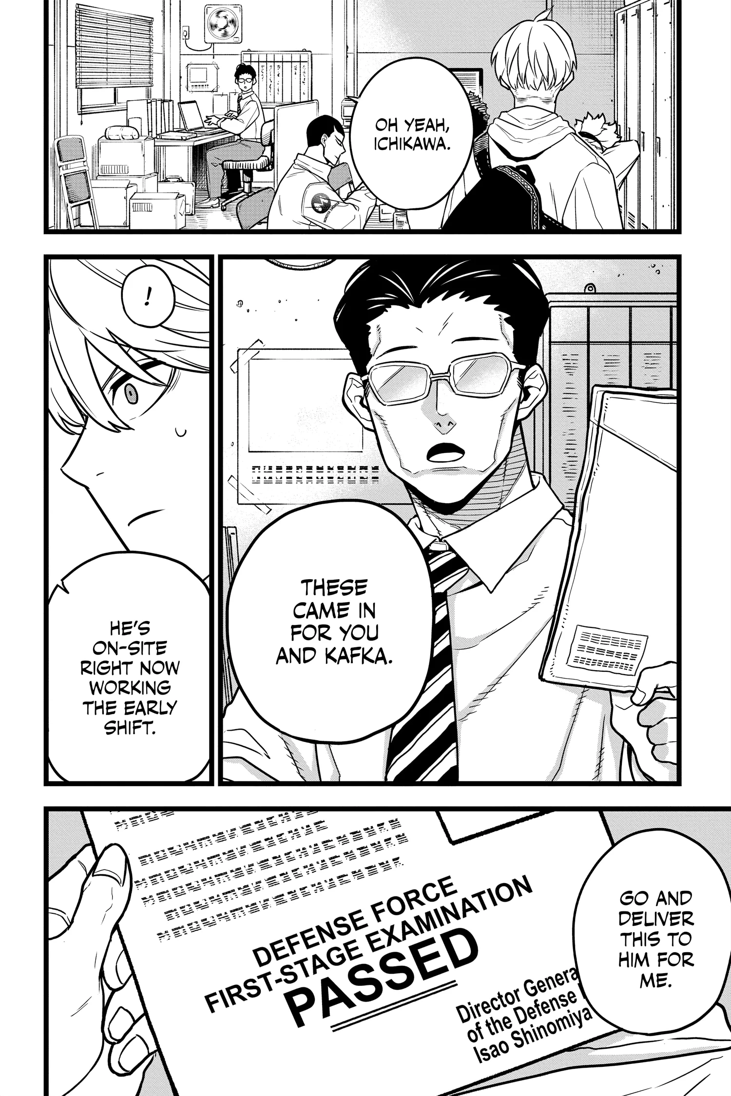 Kaiju No 8 Manga β Chapter Vol 1 β Page 93