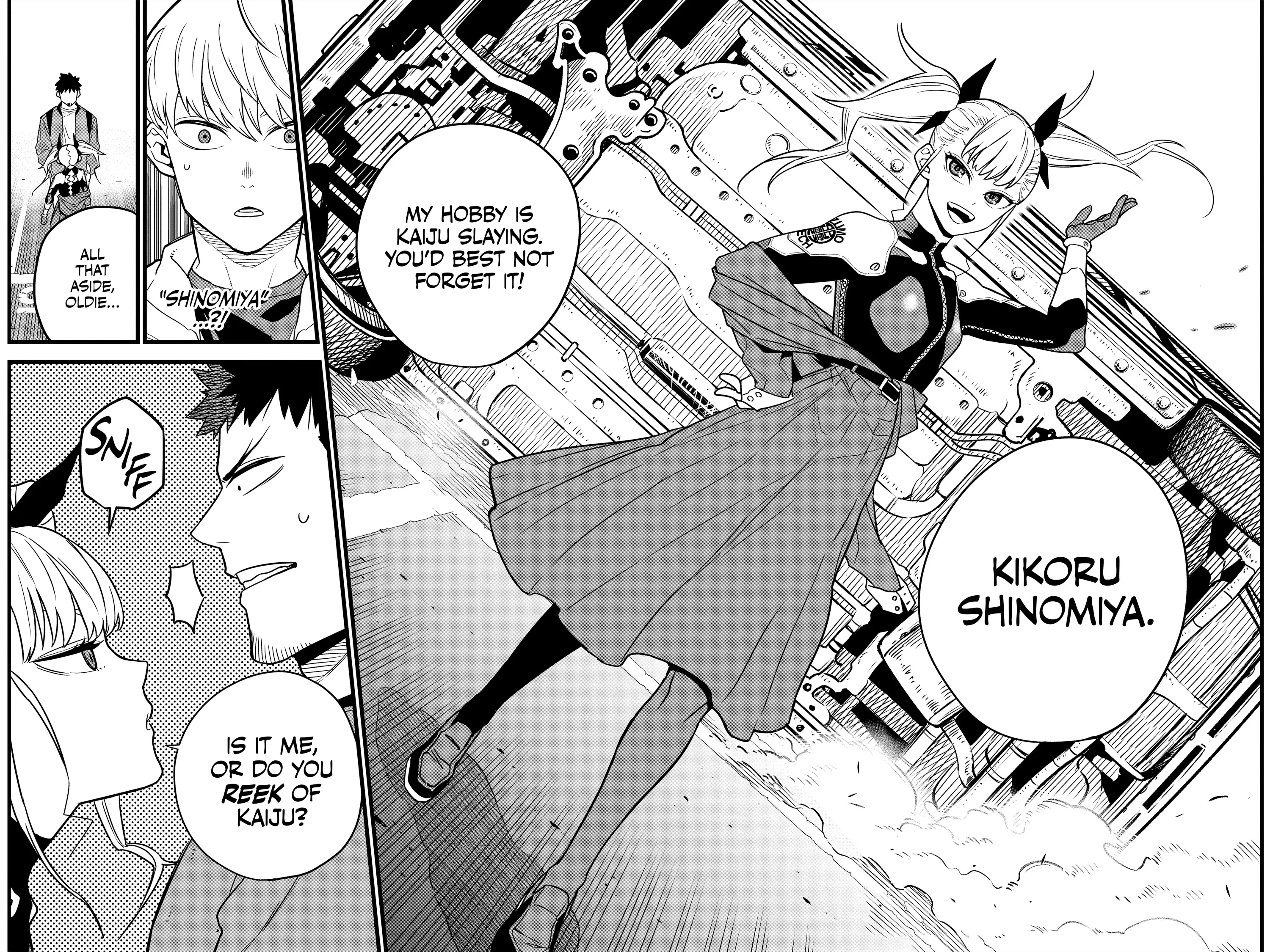 Kaiju No 8 Manga β Chapter Vol 1 β Page 111