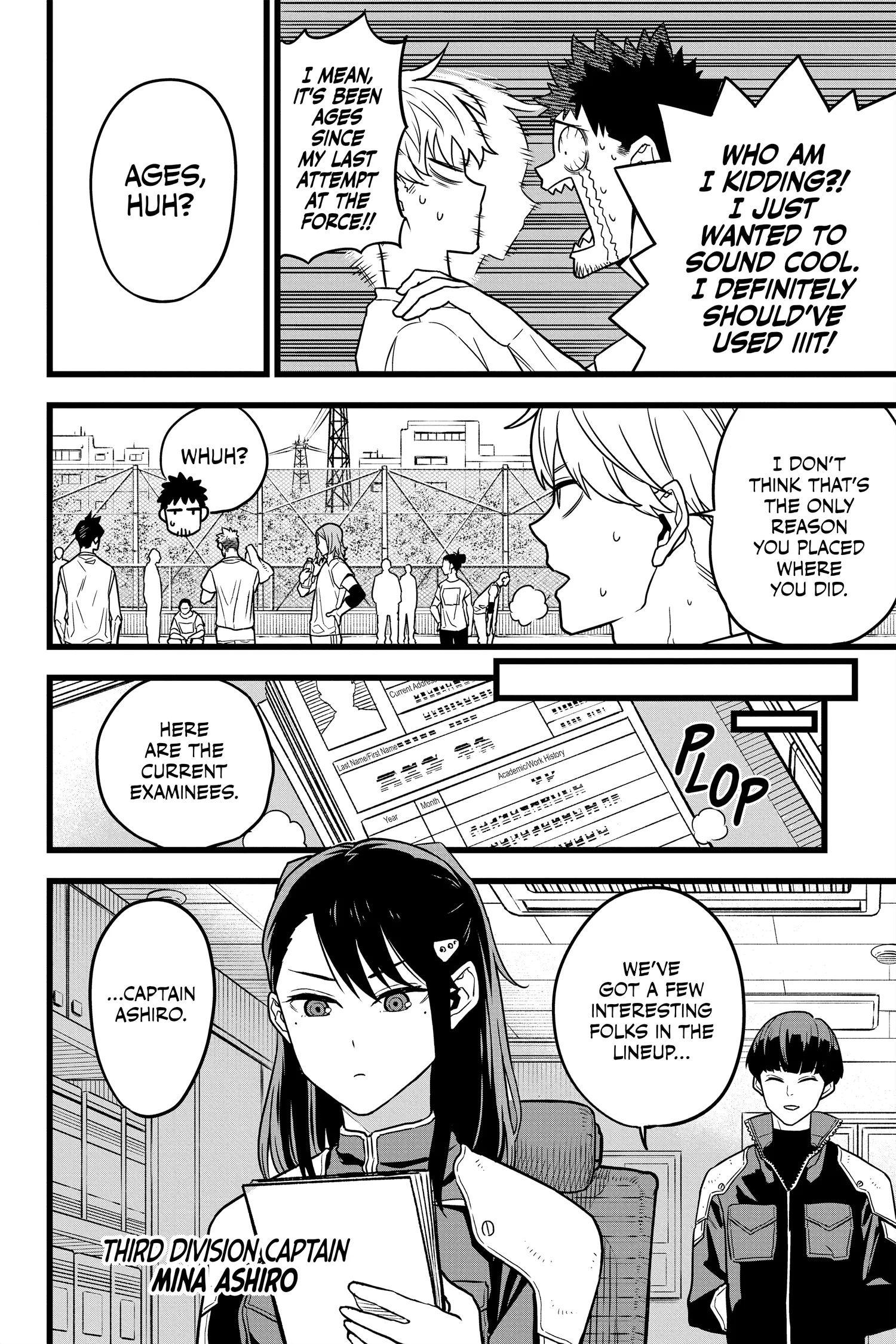 Kaiju No 8 Manga β Chapter Vol 1 β Page 122
