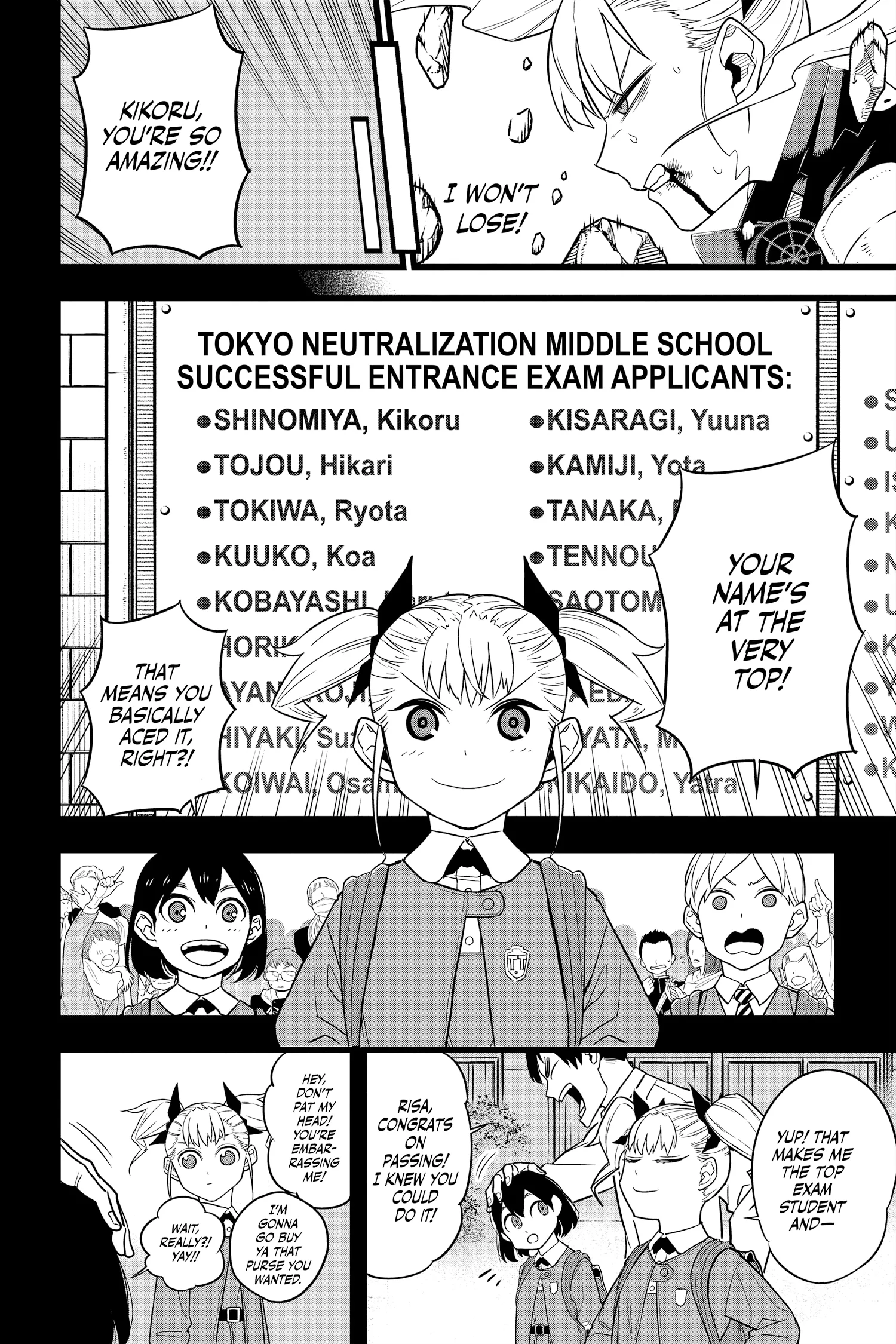 Kaiju No 8 Manga β Chapter Vol 1 β Page 182