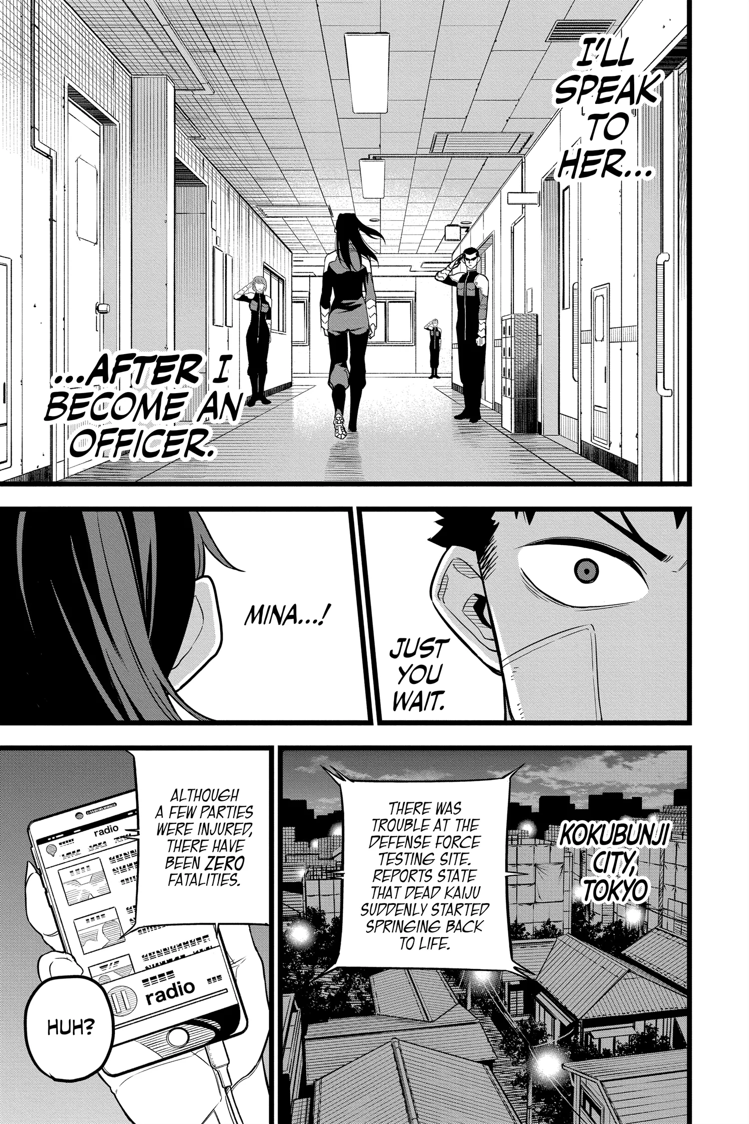 Kaiju No 8 Manga β Chapter Vol 2 β Page 37