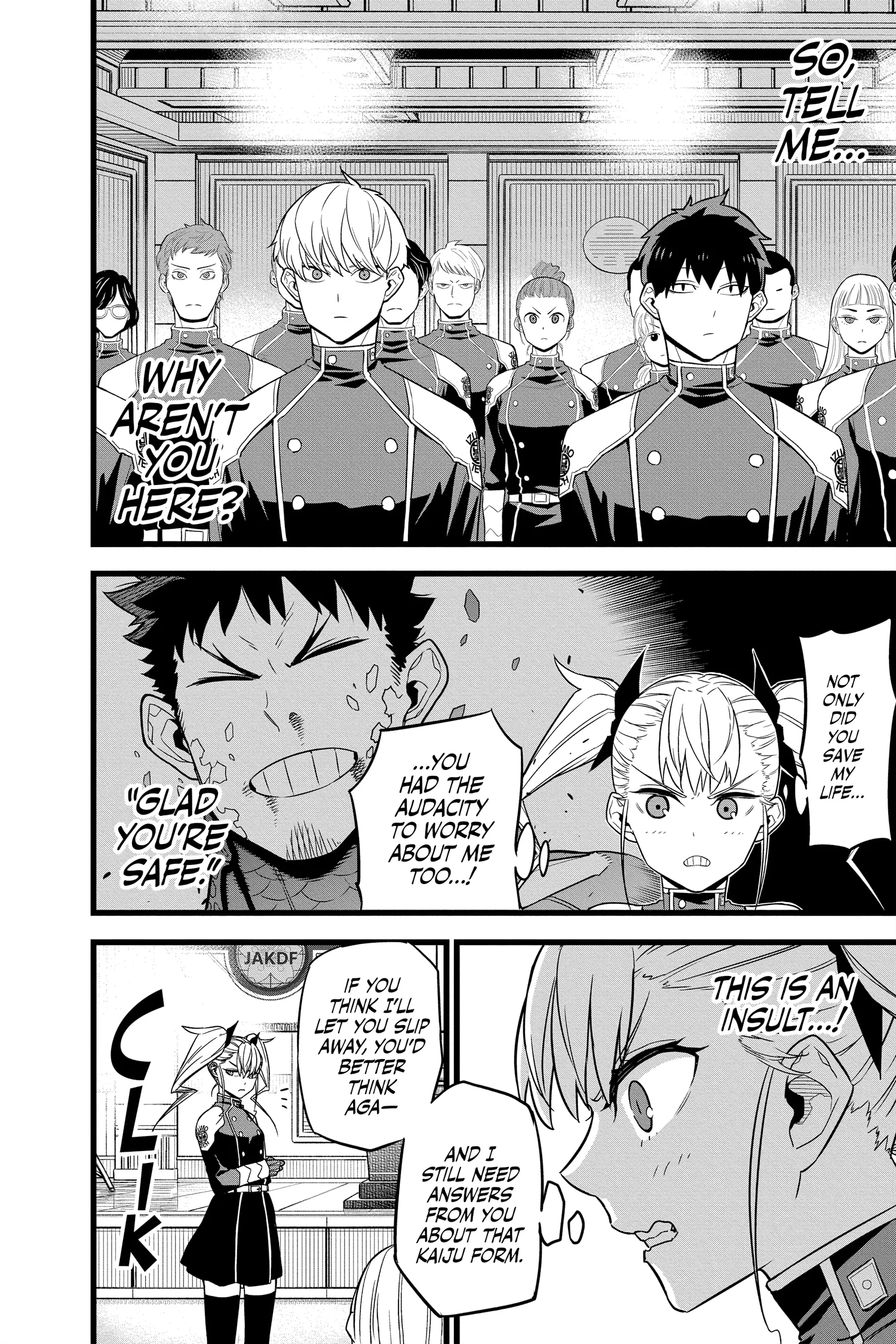 Kaiju No 8 Manga β Chapter Vol 2 β Page 50