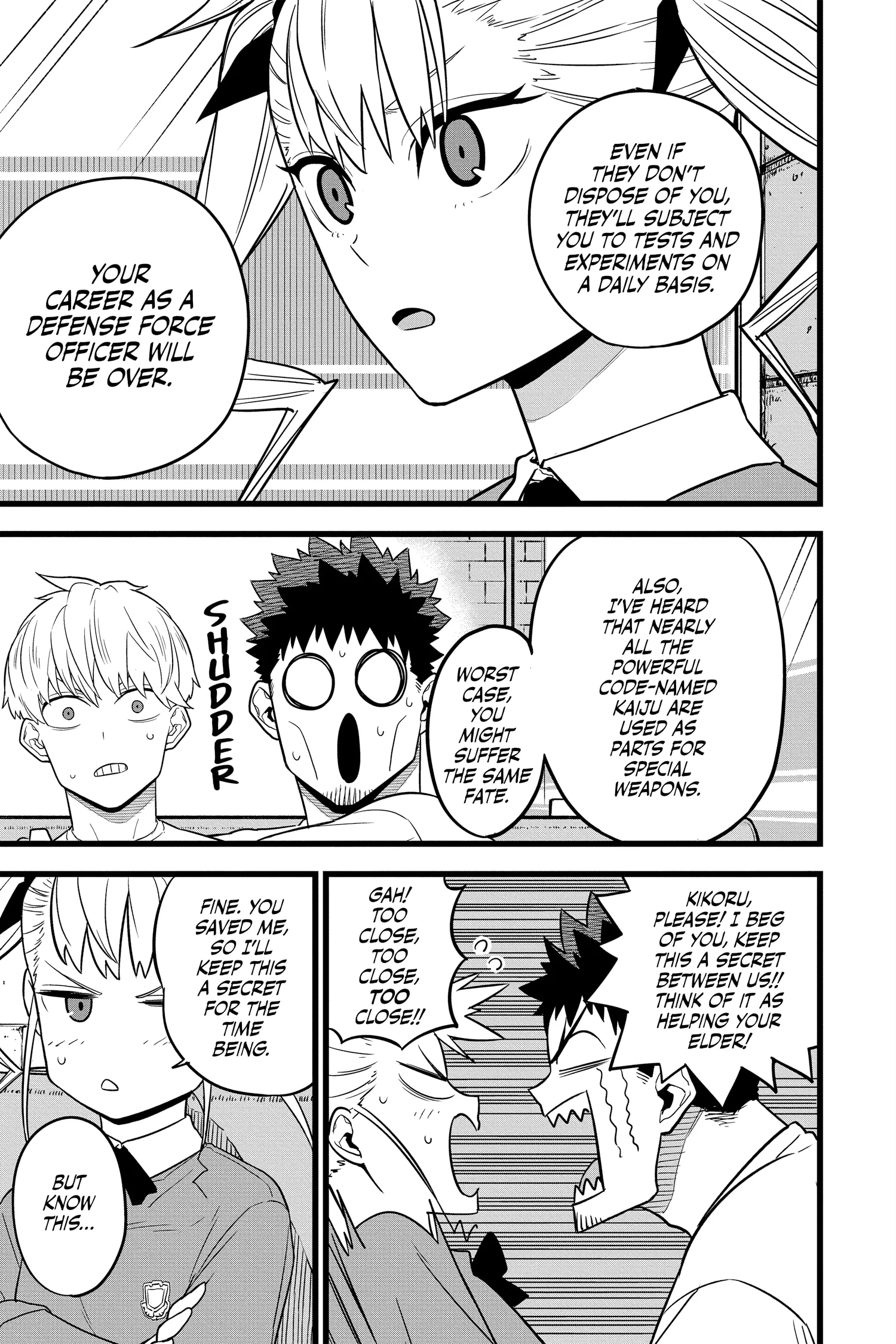 Kaiju No 8 Manga β Chapter Vol 2 β Page 86