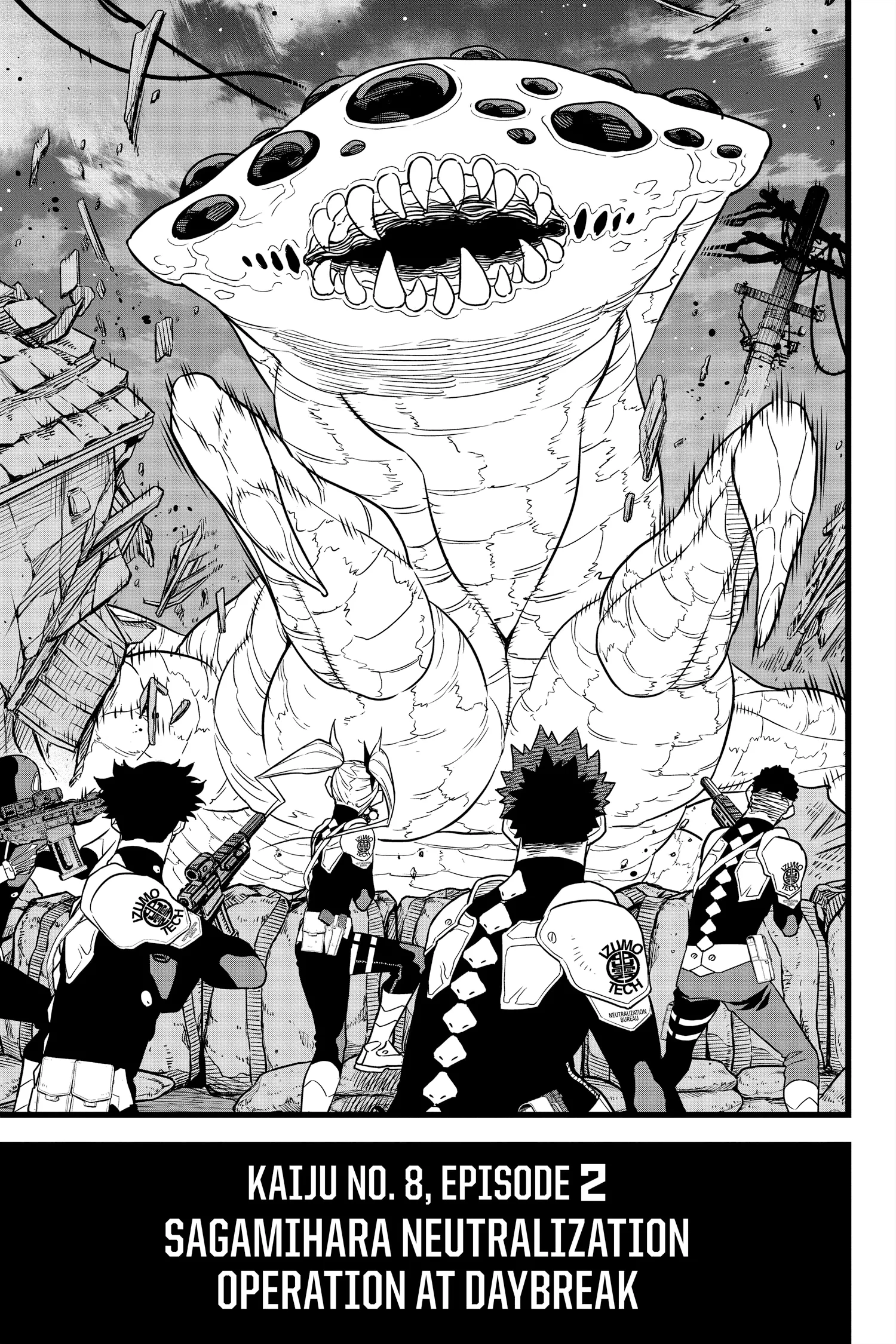 Kaiju No 8 Manga β Chapter Vol 2 β Page 99