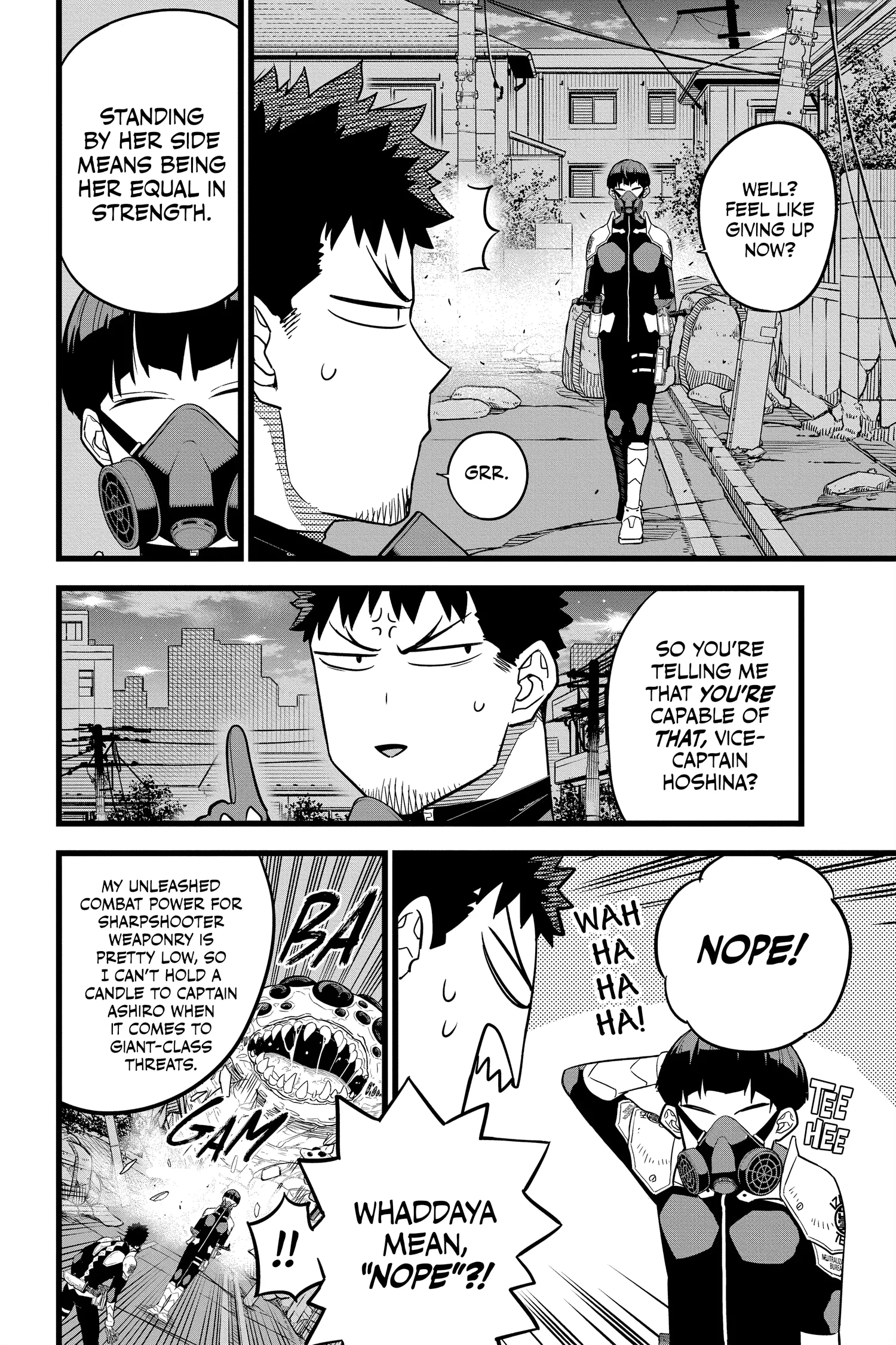 Kaiju No 8 Manga β Chapter Vol 2 β Page 127