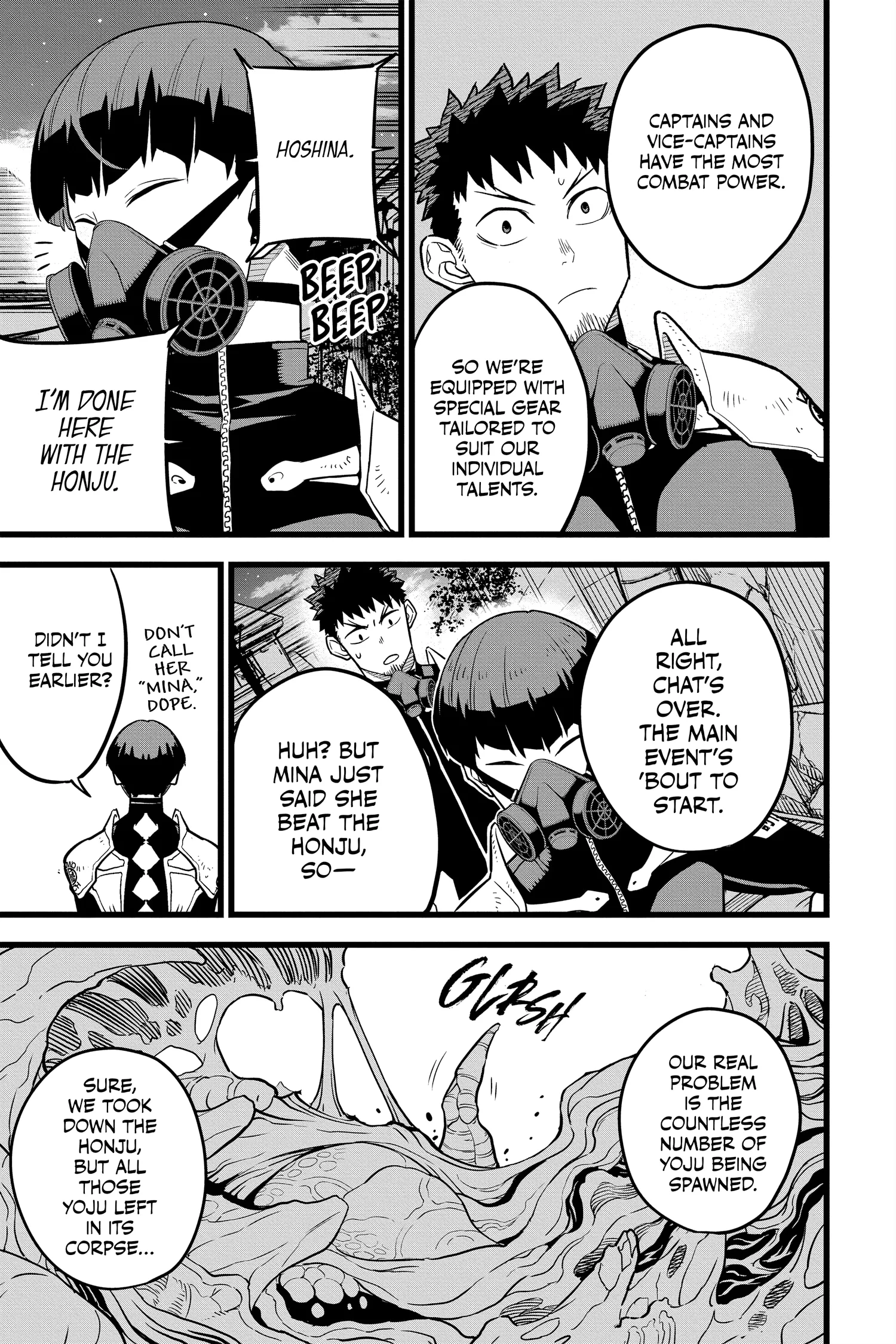 Kaiju No 8 Manga β Chapter Vol 2 β Page 130