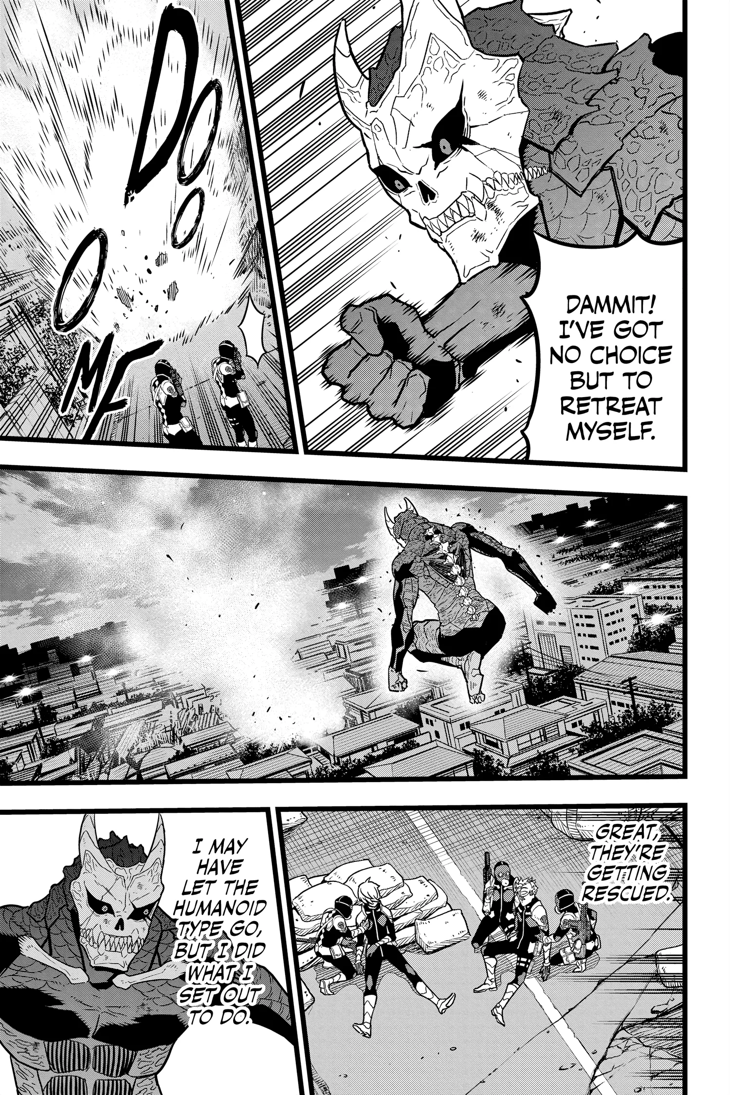 Kaiju No 8 Manga — Chapter Vol 3 — Page 34