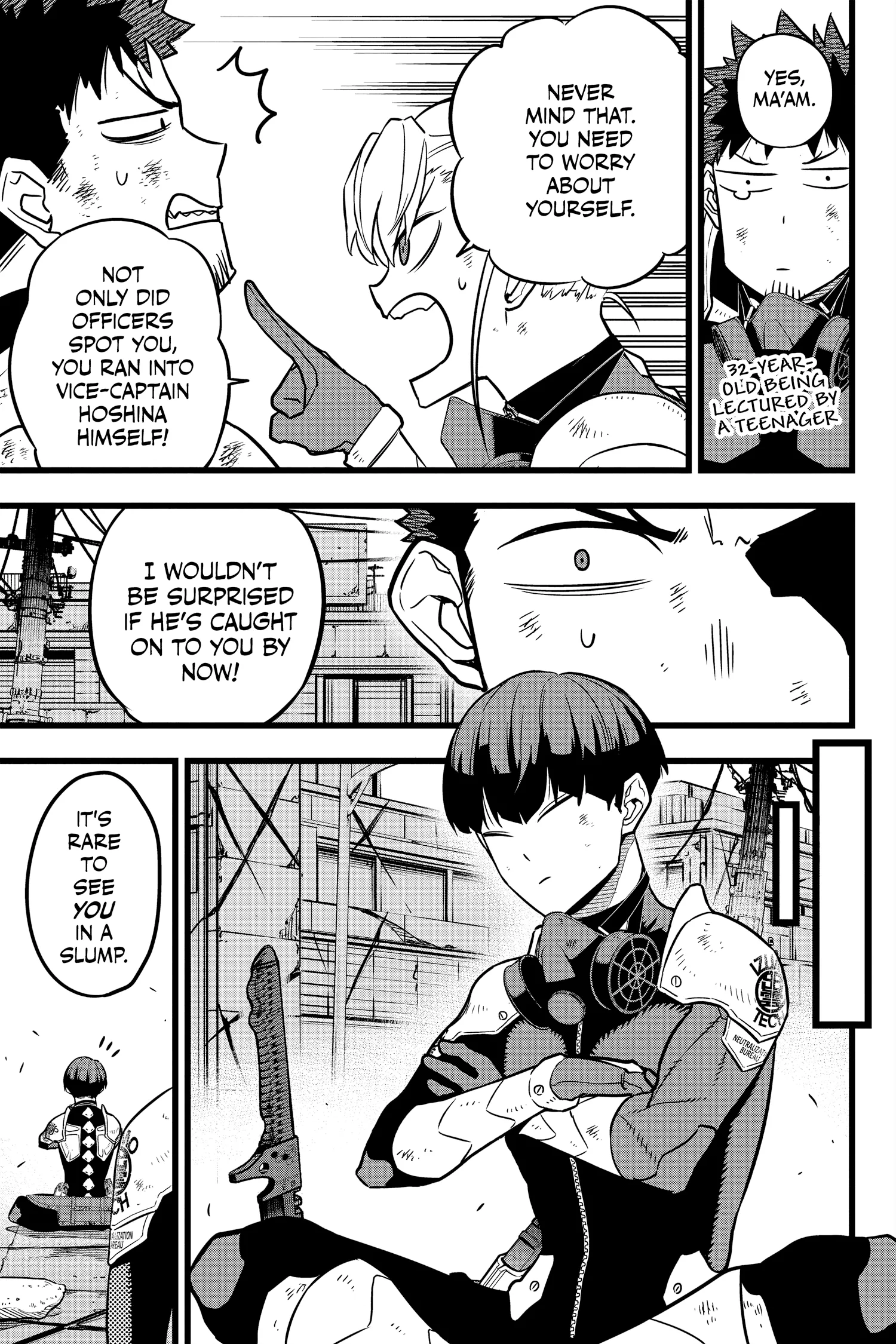 Kaiju No 8 Manga — Chapter Vol 3 — Page 66