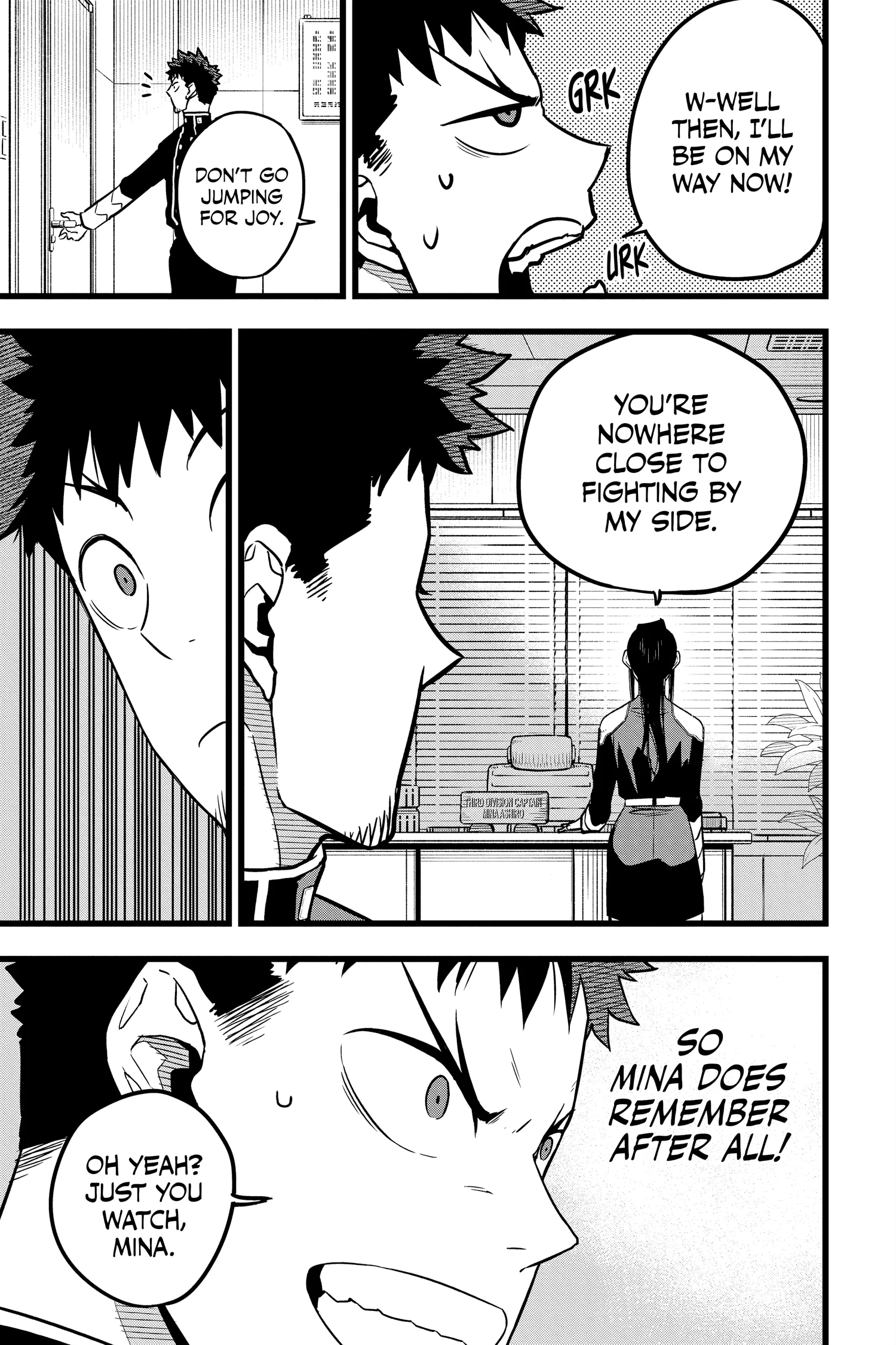 Kaiju No 8 Manga — Chapter Vol 3 — Page 104