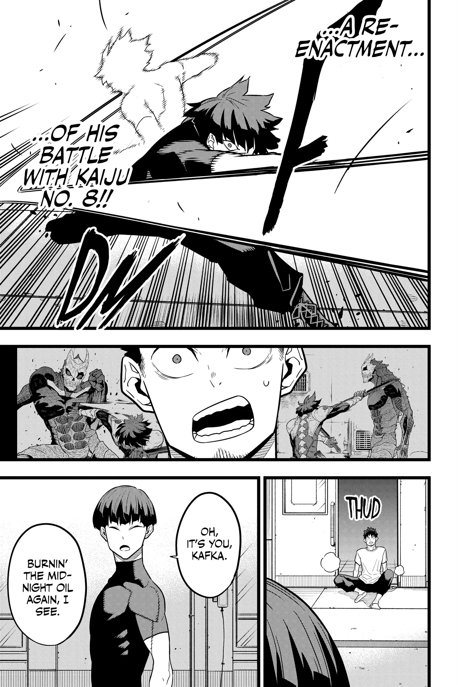 Kaiju No 8 Manga — Chapter Vol 3 — Page 110