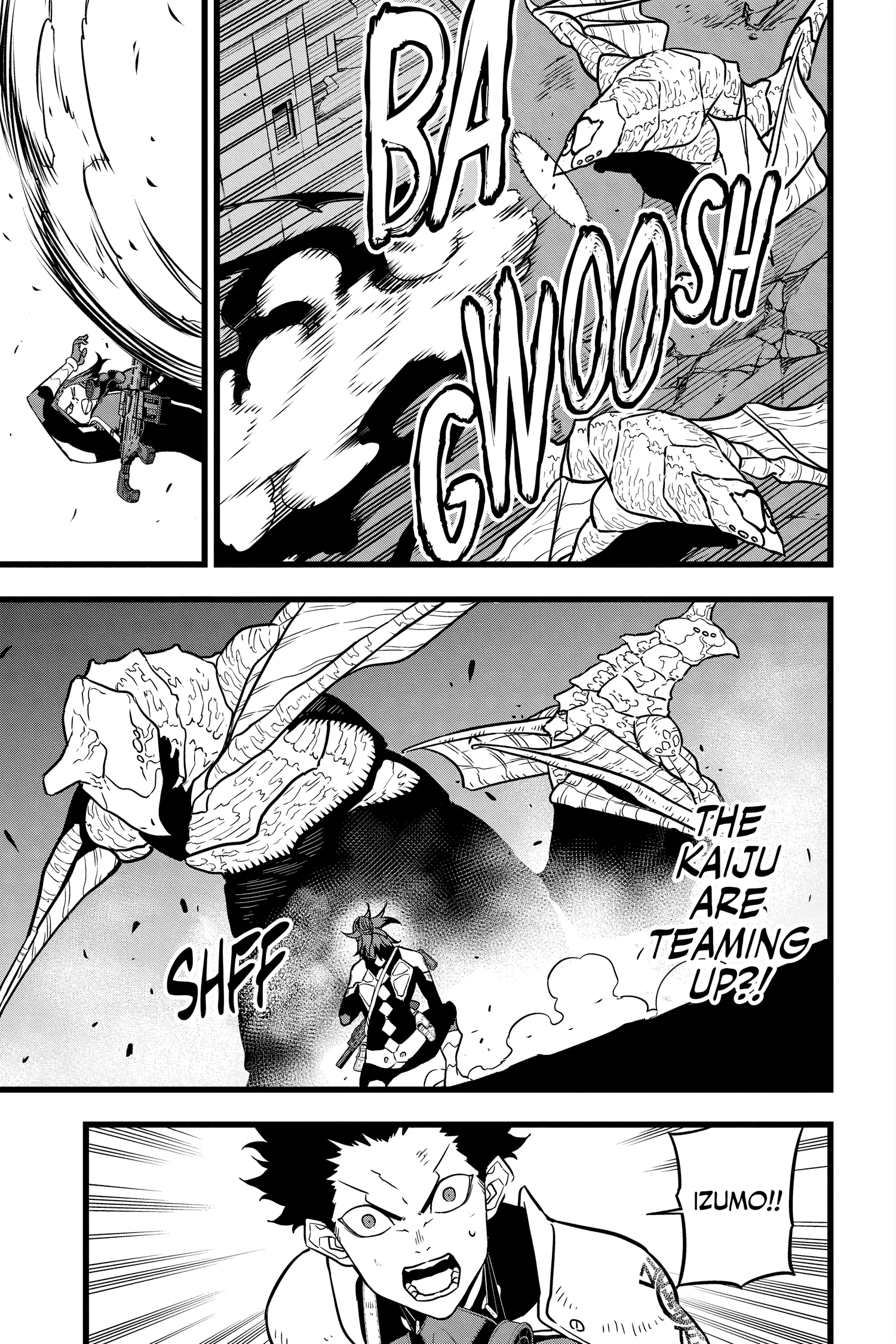 Kaiju No 8 Manga — Chapter Vol 3 — Page 153