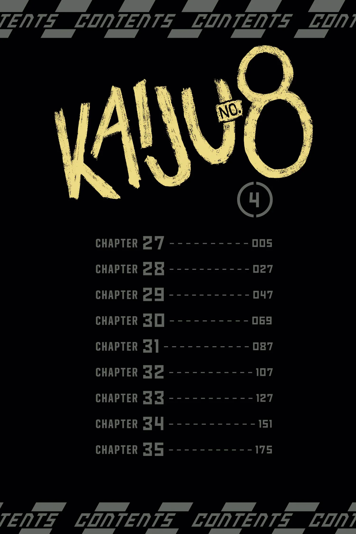 Kaiju No 8 Manga β Chapter Vol 4 β Page 5