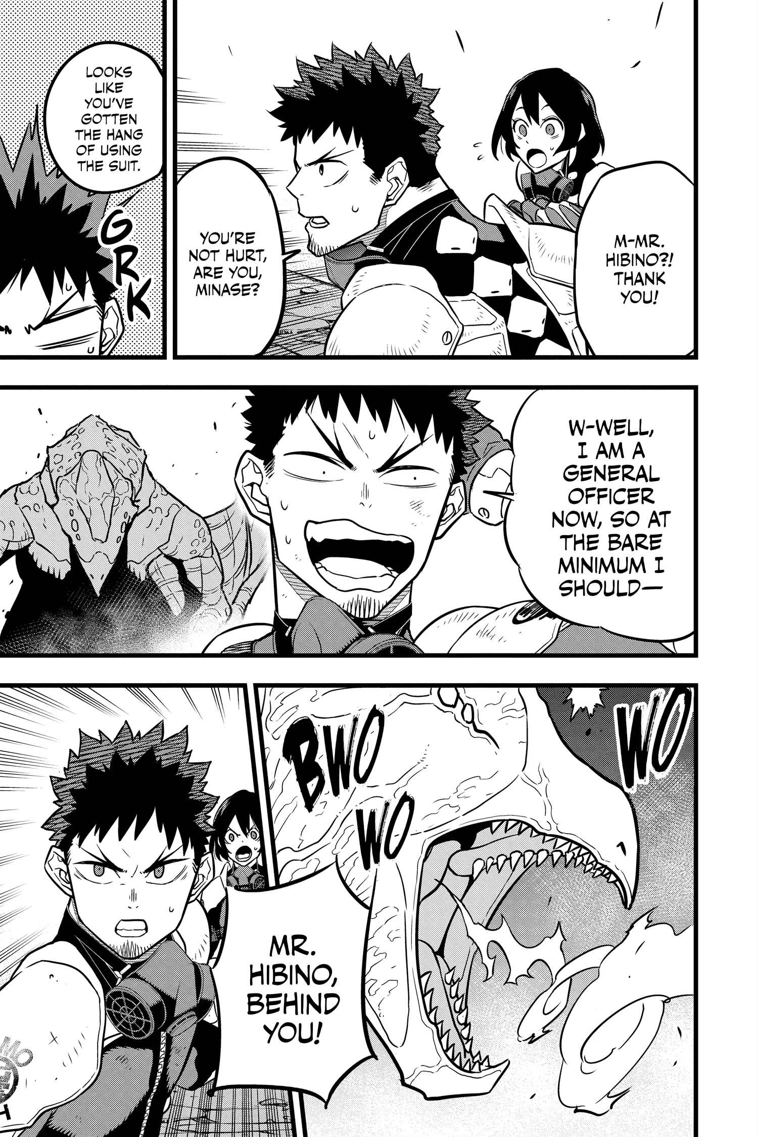 Kaiju No 8 Manga β Chapter Vol 4 β Page 8