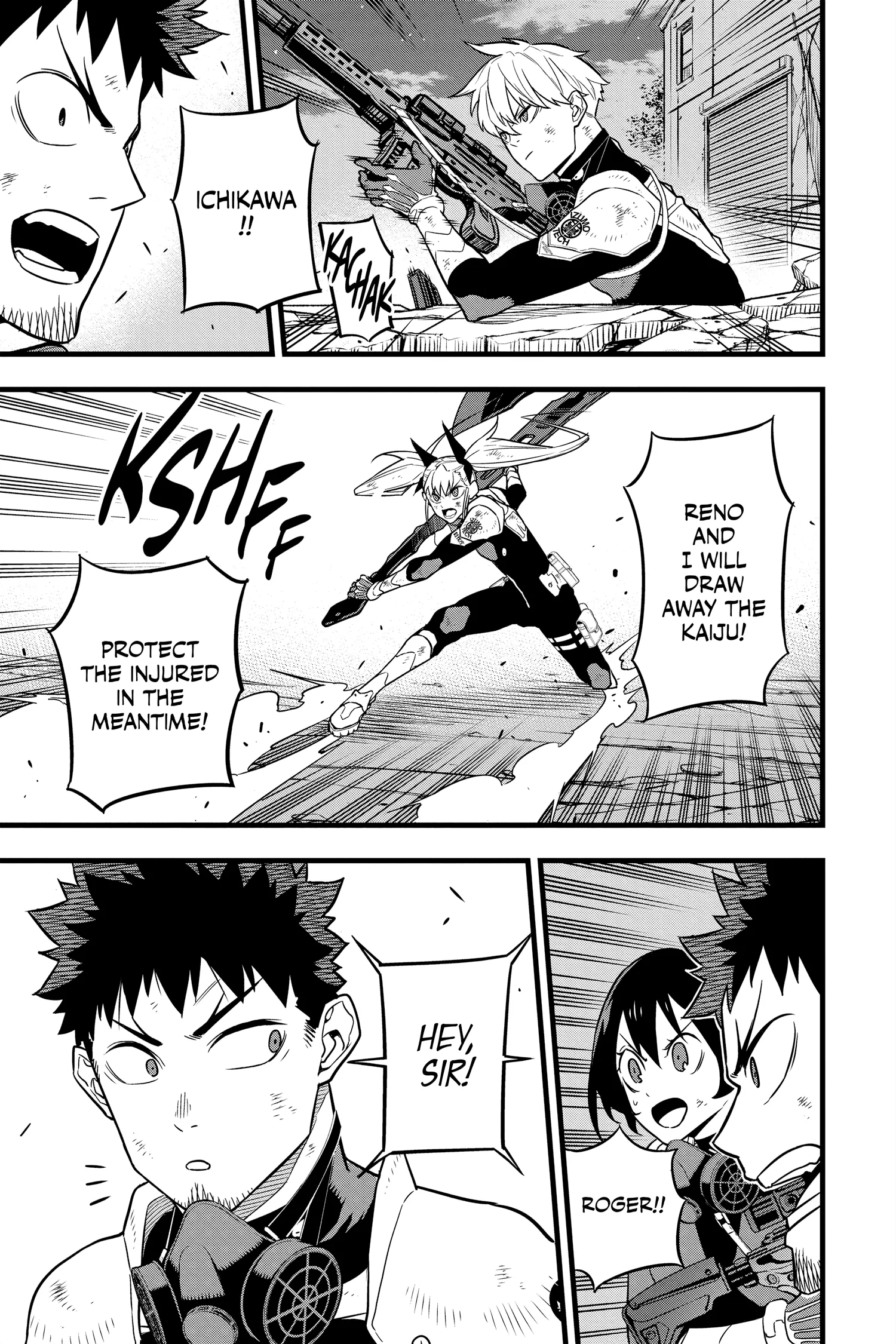 Kaiju No 8 Manga β Chapter Vol 4 β Page 10