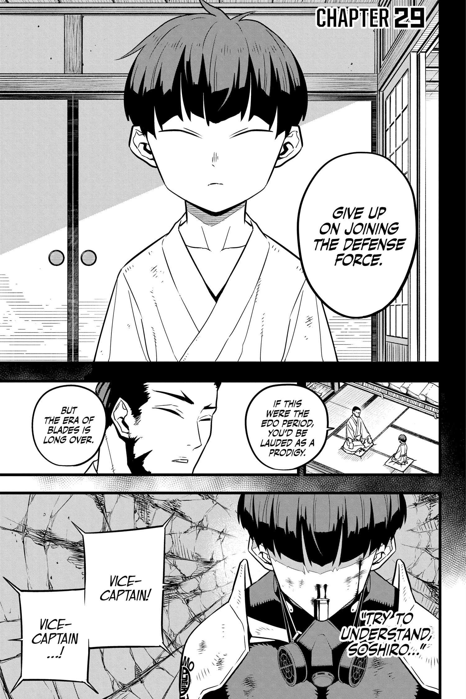 Kaiju No 8 Manga β Chapter Vol 4 β Page 44