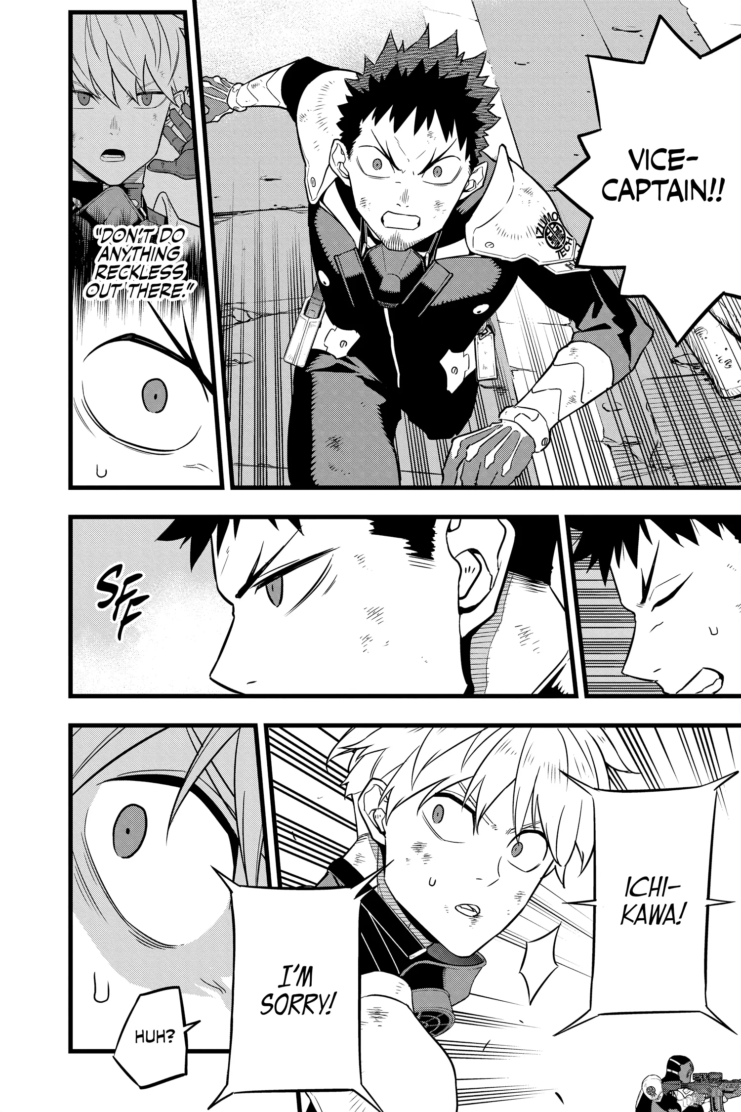Kaiju No 8 Manga β Chapter Vol 4 β Page 56