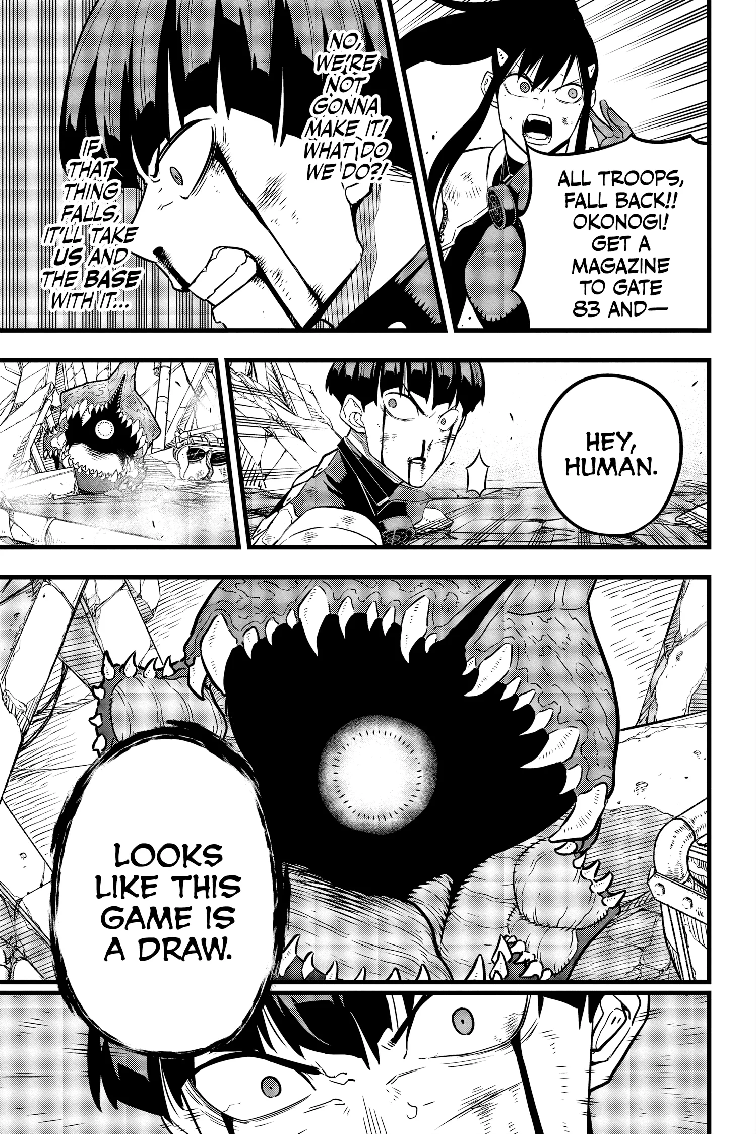 Kaiju No 8 Manga β Chapter Vol 4 β Page 90